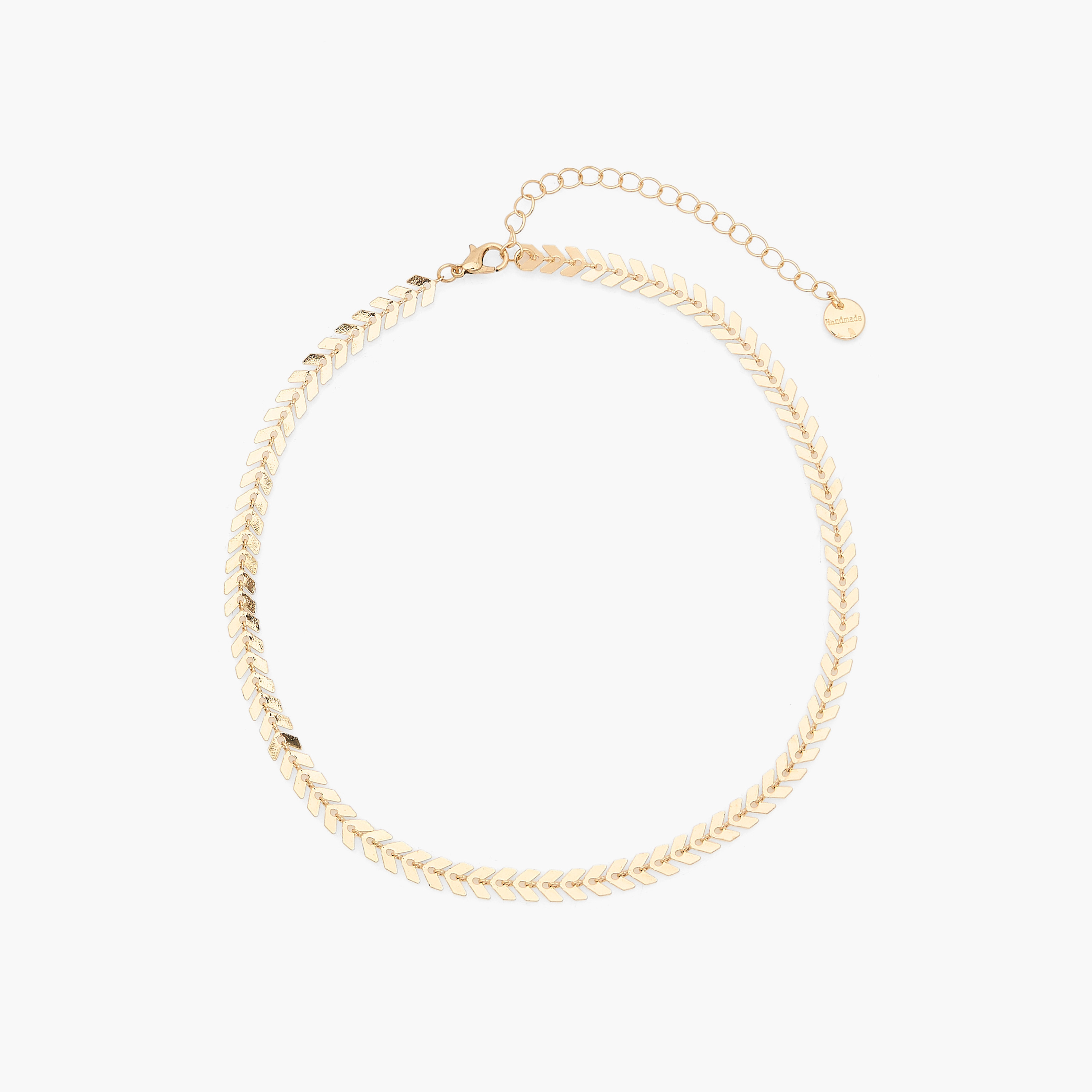 طقم قلادات بلون ذهبي مع قفل مخلب - 3 قطع-women-watchesandjewellery-jewellery-necklacesandpendants-image-2