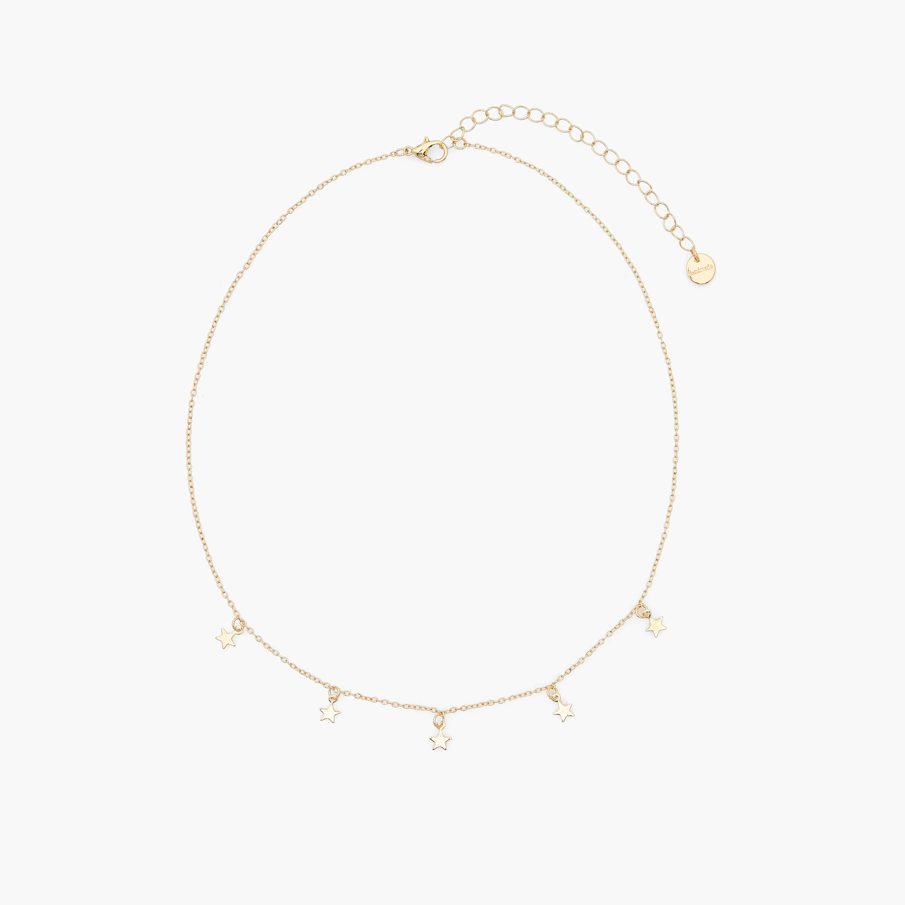 طقم قلادات بلون ذهبي مع قفل مخلب - 3 قطع-women-watchesandjewellery-jewellery-necklacesandpendants-image-4