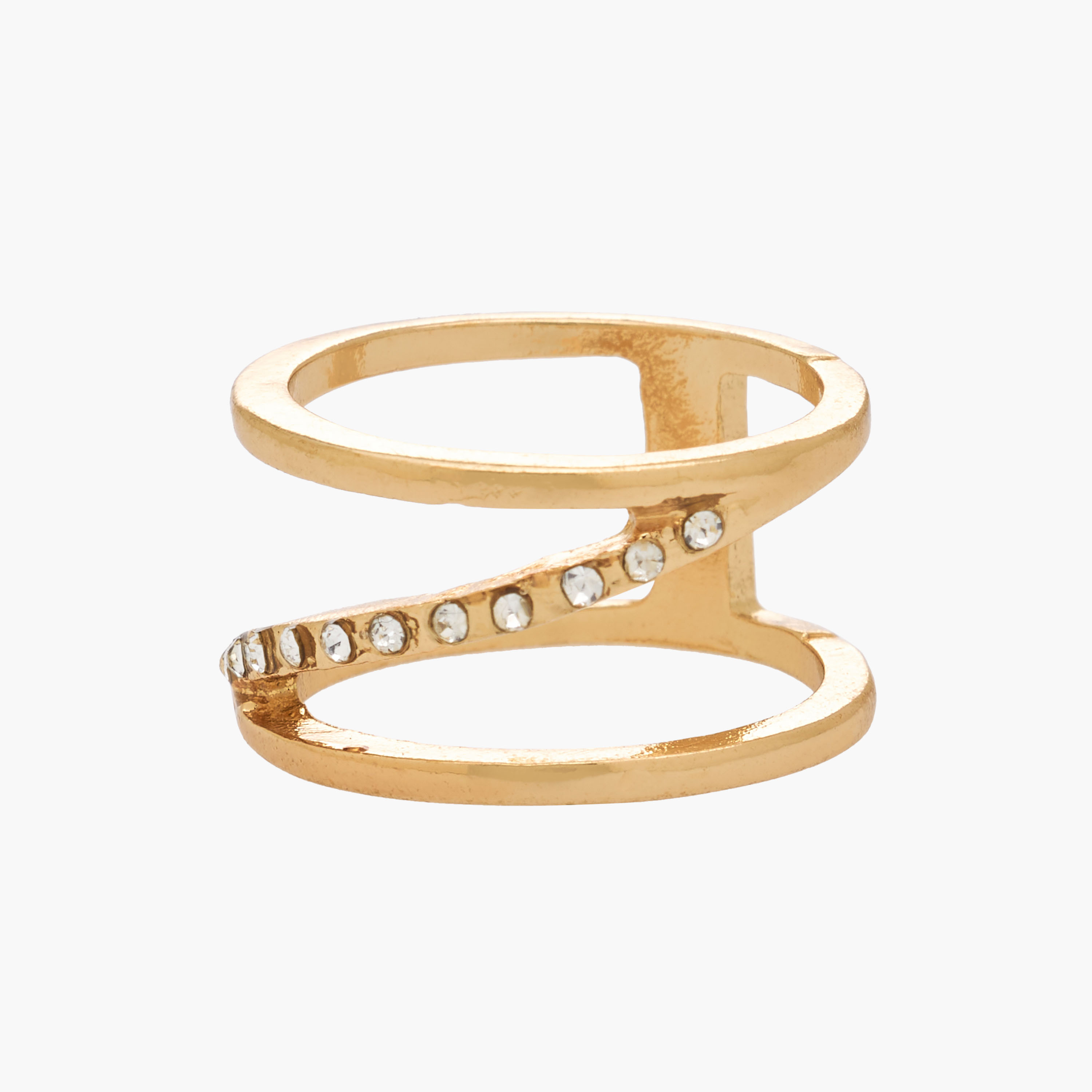 Pack of 3 Gold Tone Ring with Stone Embellishments-women-watchesandjewellery-jewellery-rings-image-4