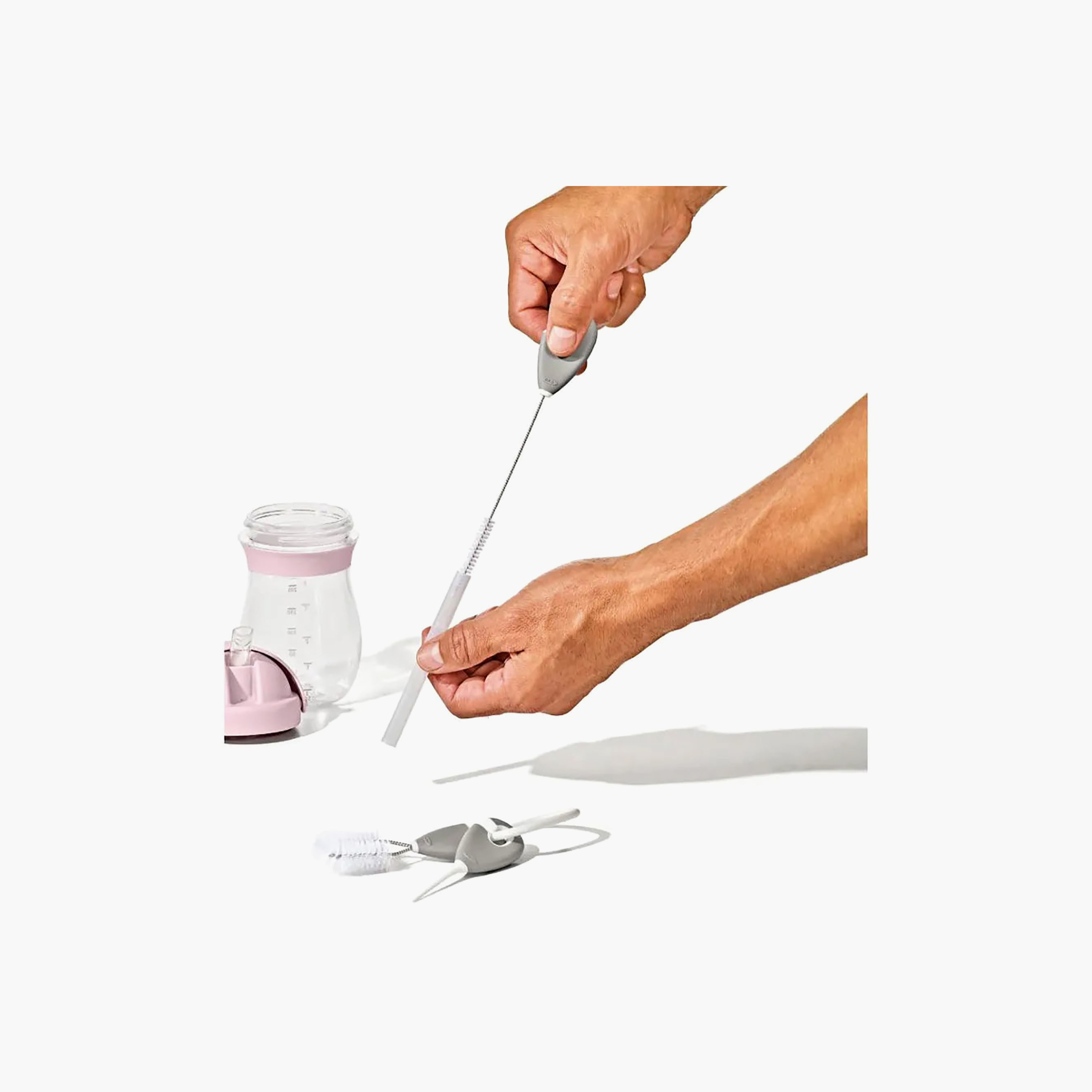 طقم تنظيف القشة والكوب التدريبي من أوكسوتوت-baby-feeding-accessories-image-4