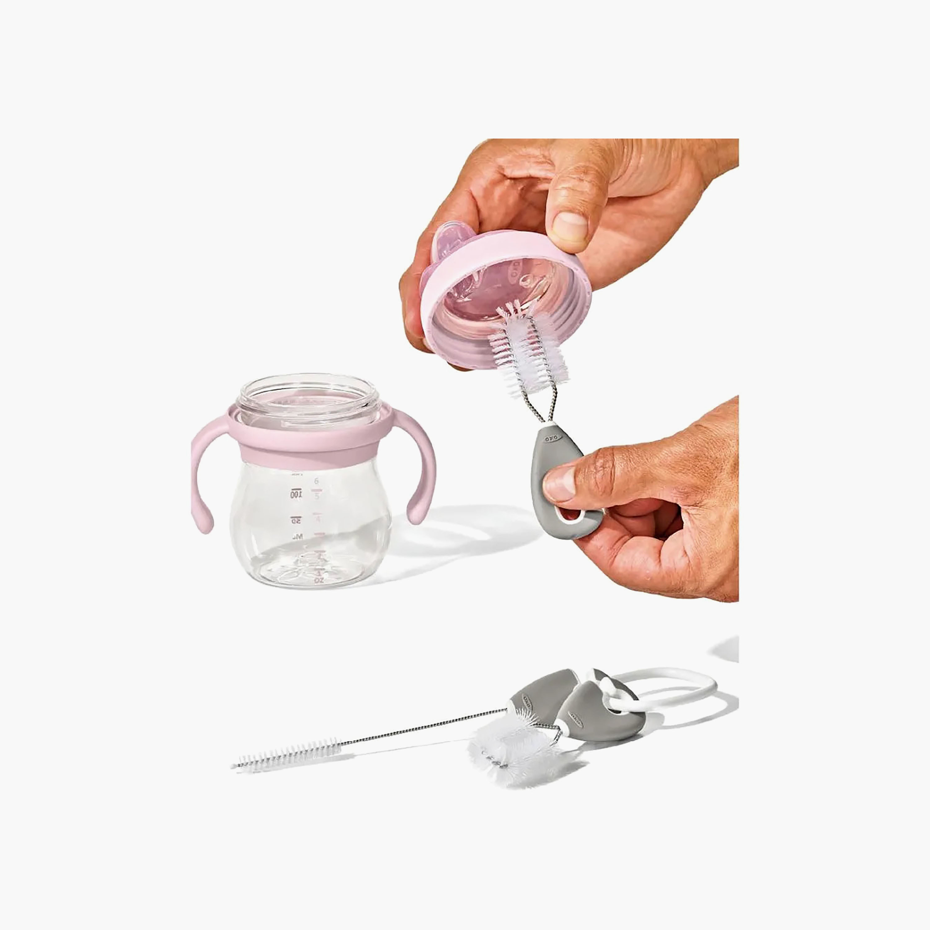 طقم تنظيف القشة والكوب التدريبي من أوكسوتوت-baby-feeding-accessories-image-5