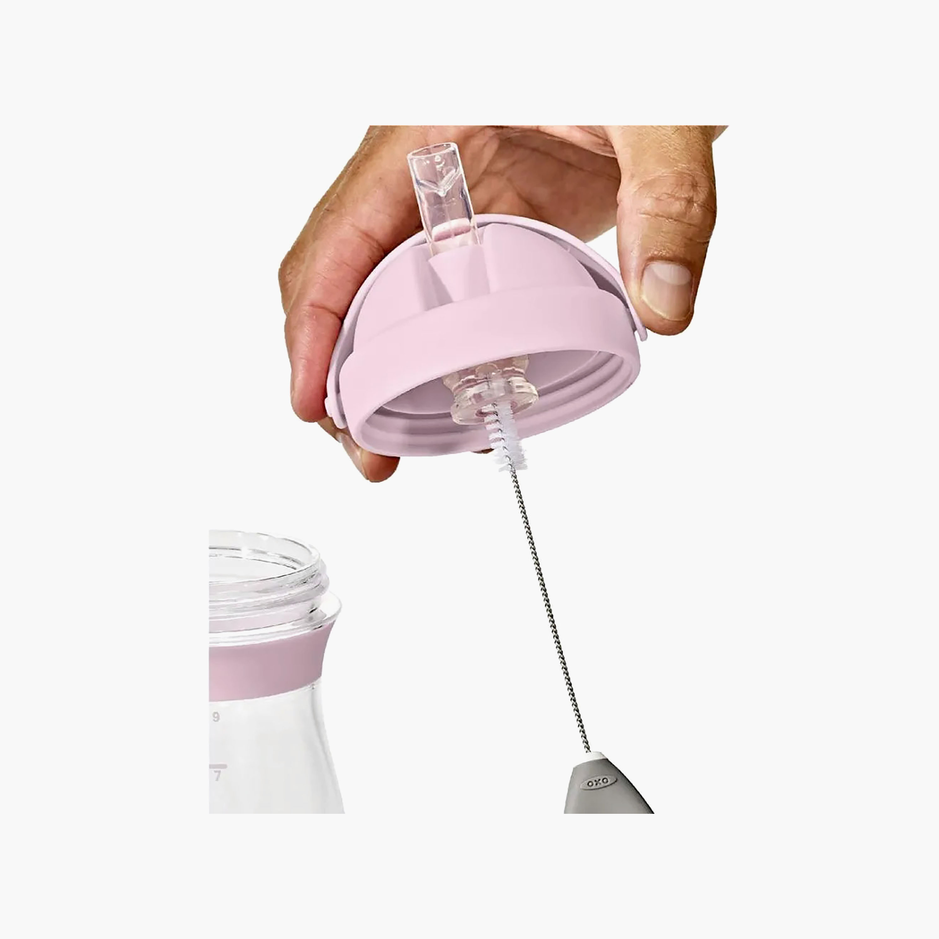 طقم تنظيف القشة والكوب التدريبي من أوكسوتوت-baby-feeding-accessories-image-7