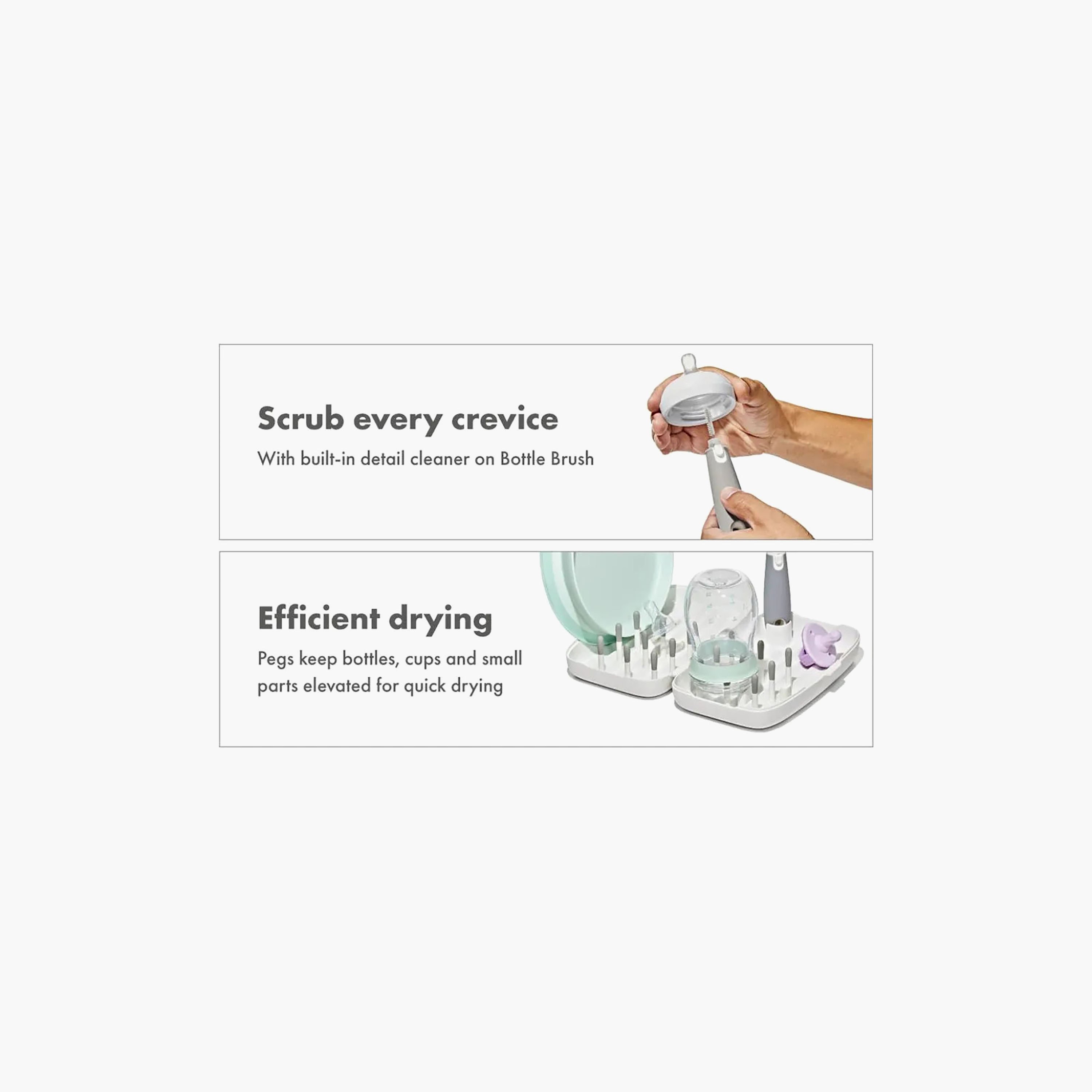 مجفف رضاعات محمول مع فرشاة من أوكسوتوت-baby-feeding-accessories-image-2