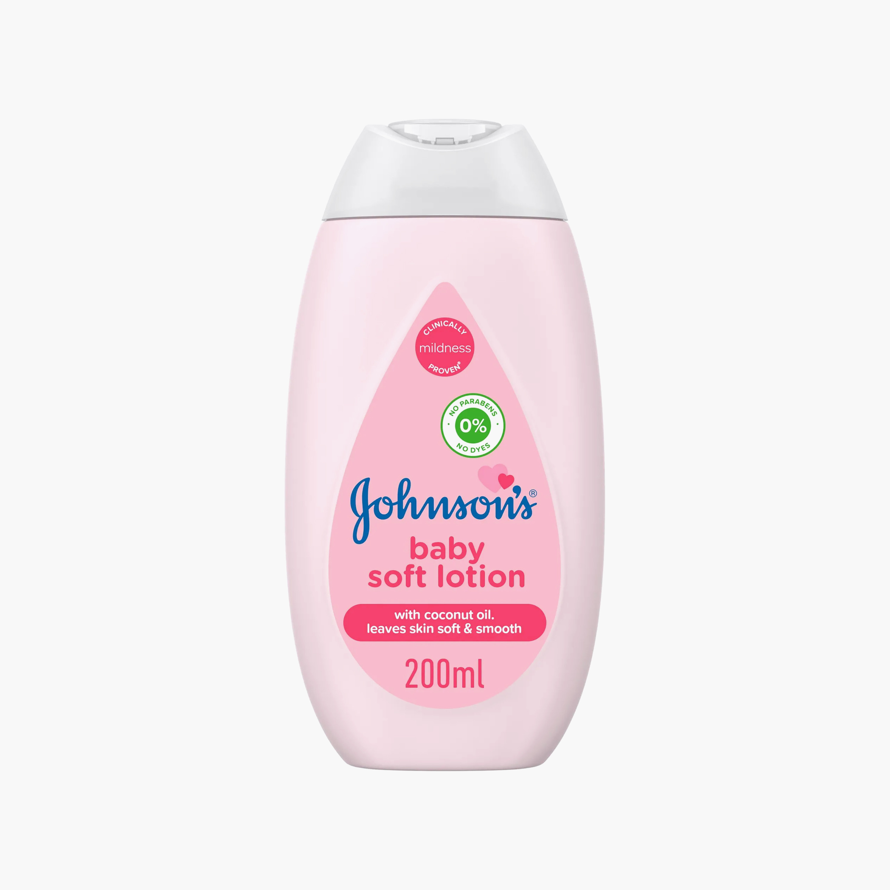 لوشن للأطفال بزيت جوز الهند من جونسون آند جونسون - 200 مل-baby-bathandcare-hairbodyskincare-lotionsandcreams-image-1