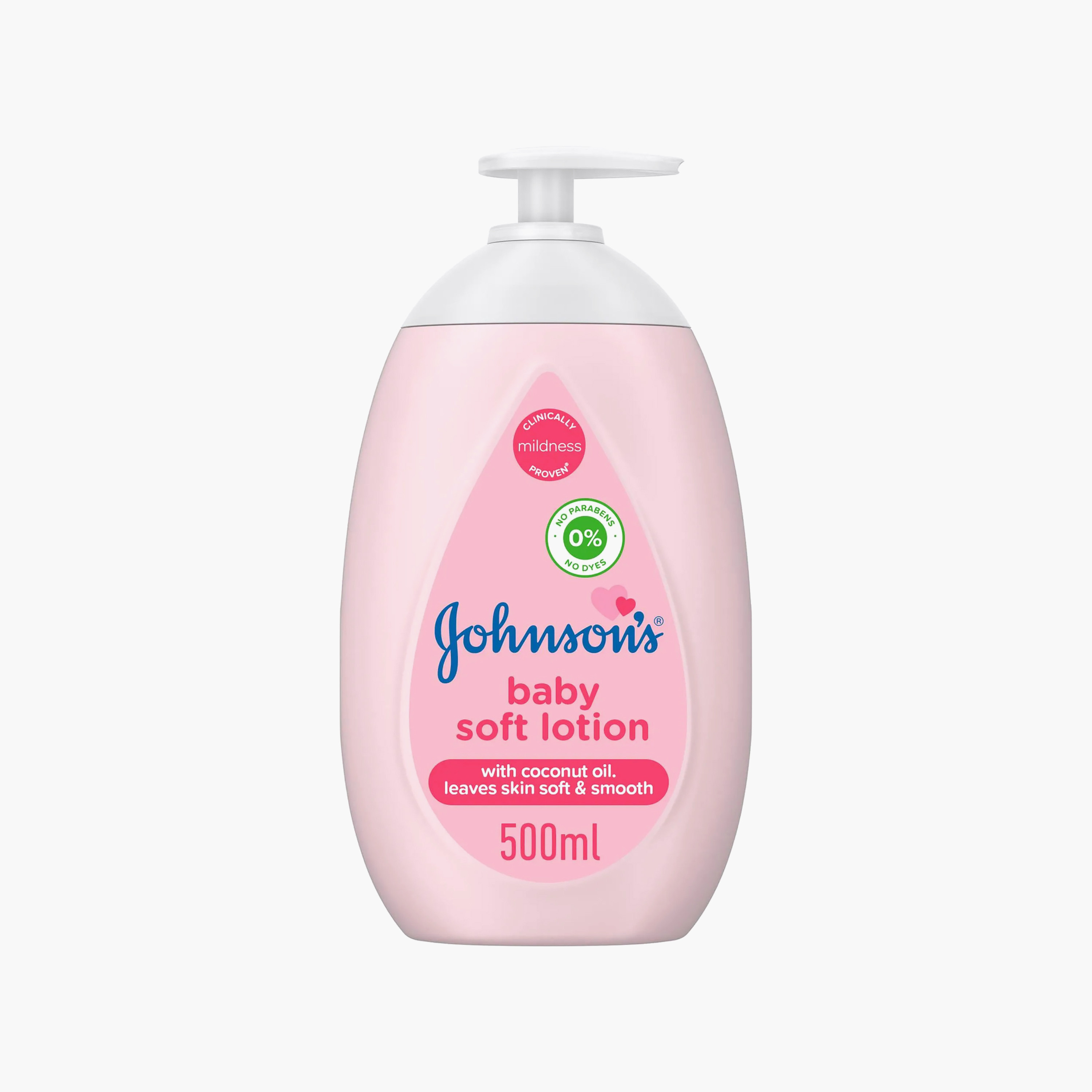 Johnson&Johnsons Baby Lotion with Coconut Oil, 500 ml-baby-bathandcare-hairbodyskincare-lotionsandcreams-image-1