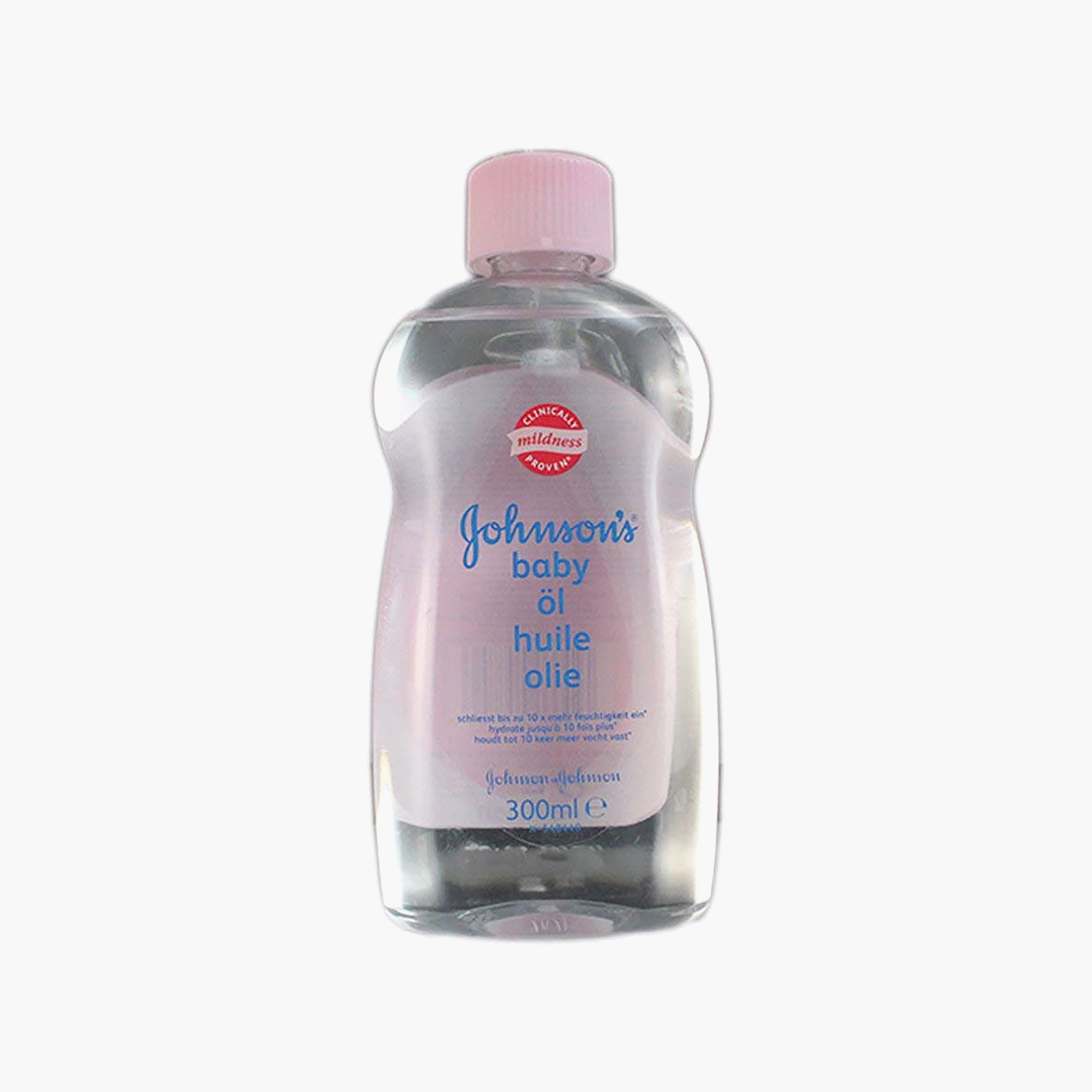 زيت أطفال من جونسون & جونسون - 300 مل-baby-bathandcare-hairbodyskincare-babyoil-image-2