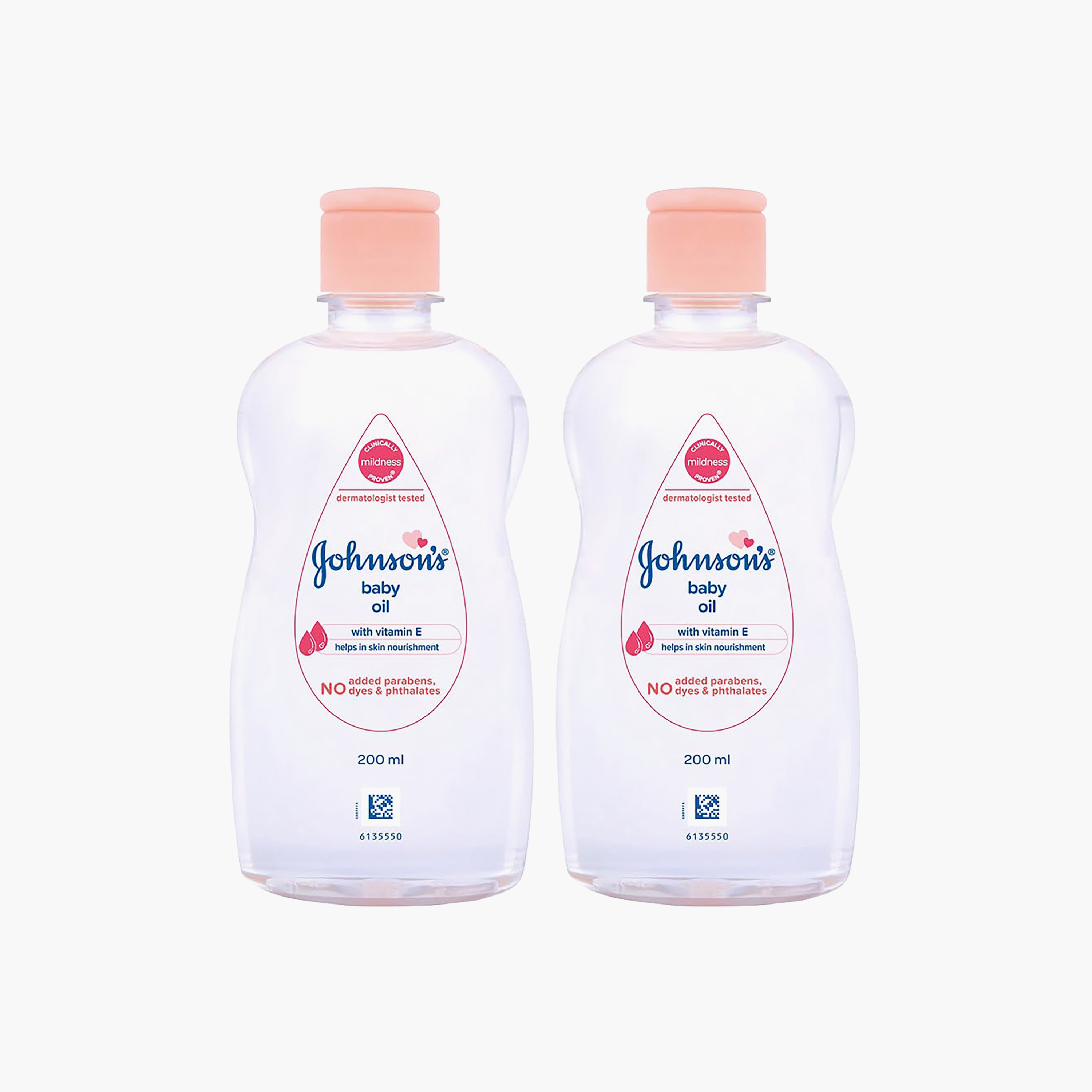 Johnson&Johnsons Baby Oil with Vitamin E, 200 ml-baby-bathandcare-hairbodyskincare-babyoil-image-1