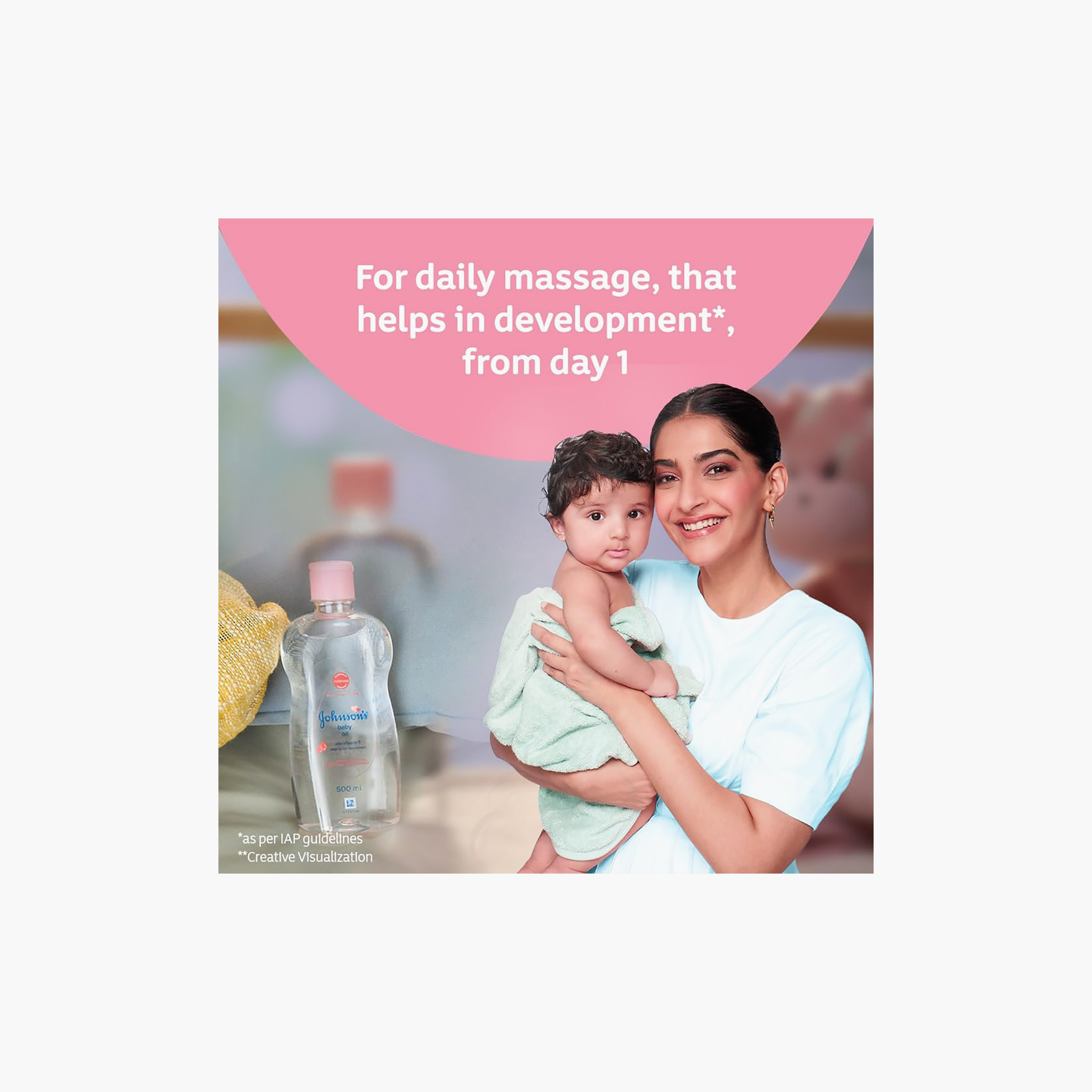 Johnson&Johnsons Baby Oil with Vitamin E, 200 ml-baby-bathandcare-hairbodyskincare-babyoil-image-3