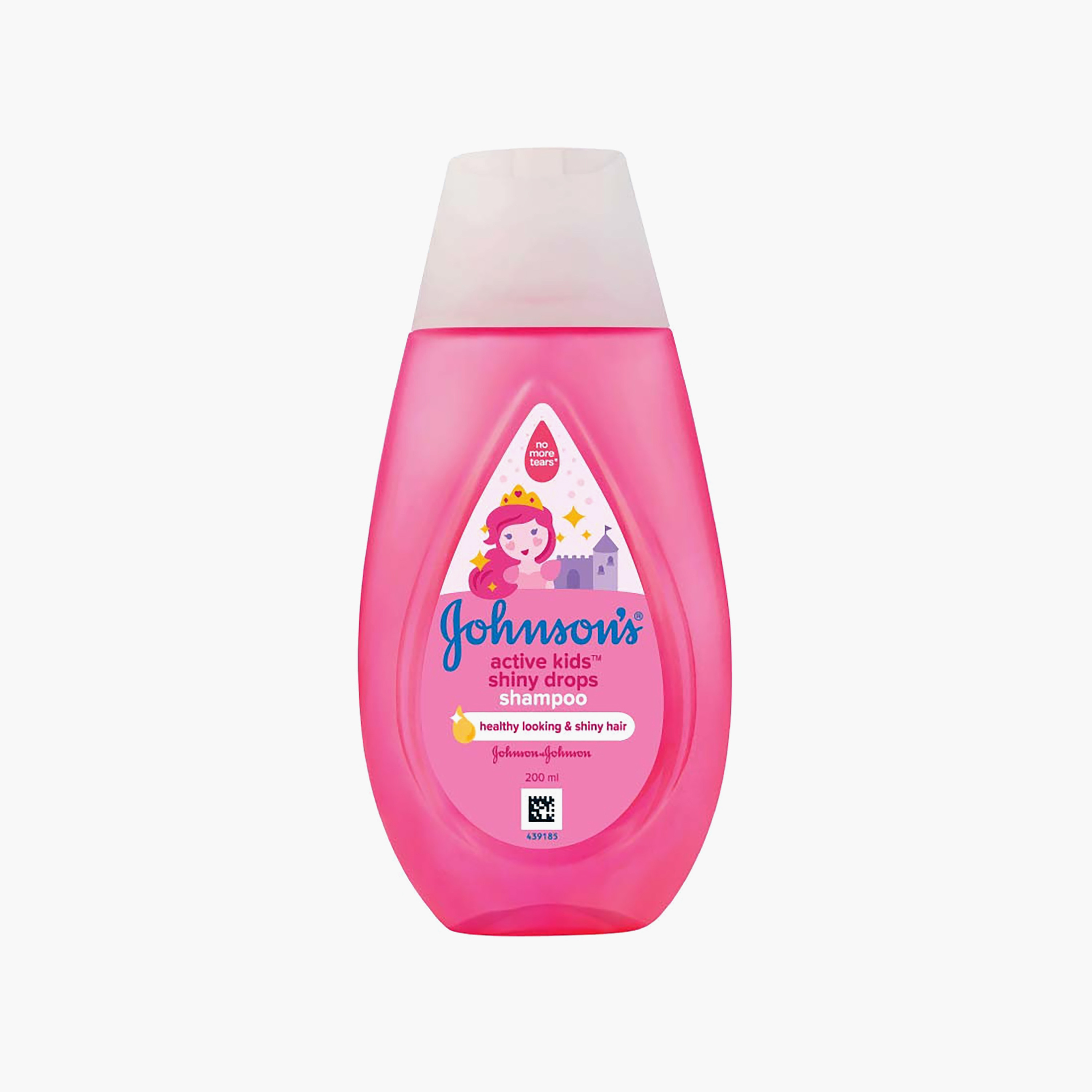 بودرة أطفال 400 جم مع شامبو شايني دروبس 200 جم من جونسون آند جونسون-baby-bathandcare-hairbodyskincare-shampooandconditioner-image-2