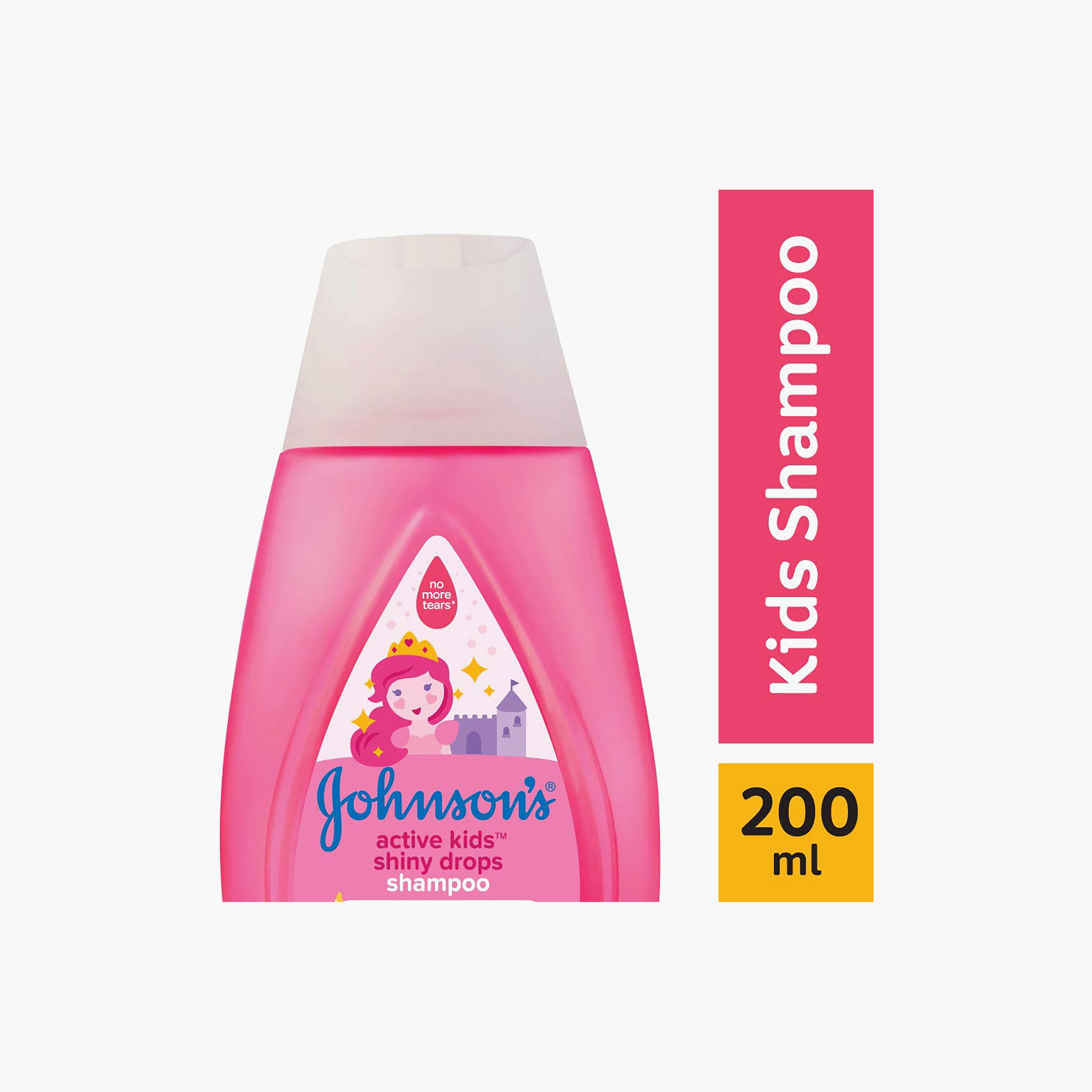 بودرة أطفال 400 جم مع شامبو شايني دروبس 200 جم من جونسون آند جونسون-baby-bathandcare-hairbodyskincare-shampooandconditioner-image-4