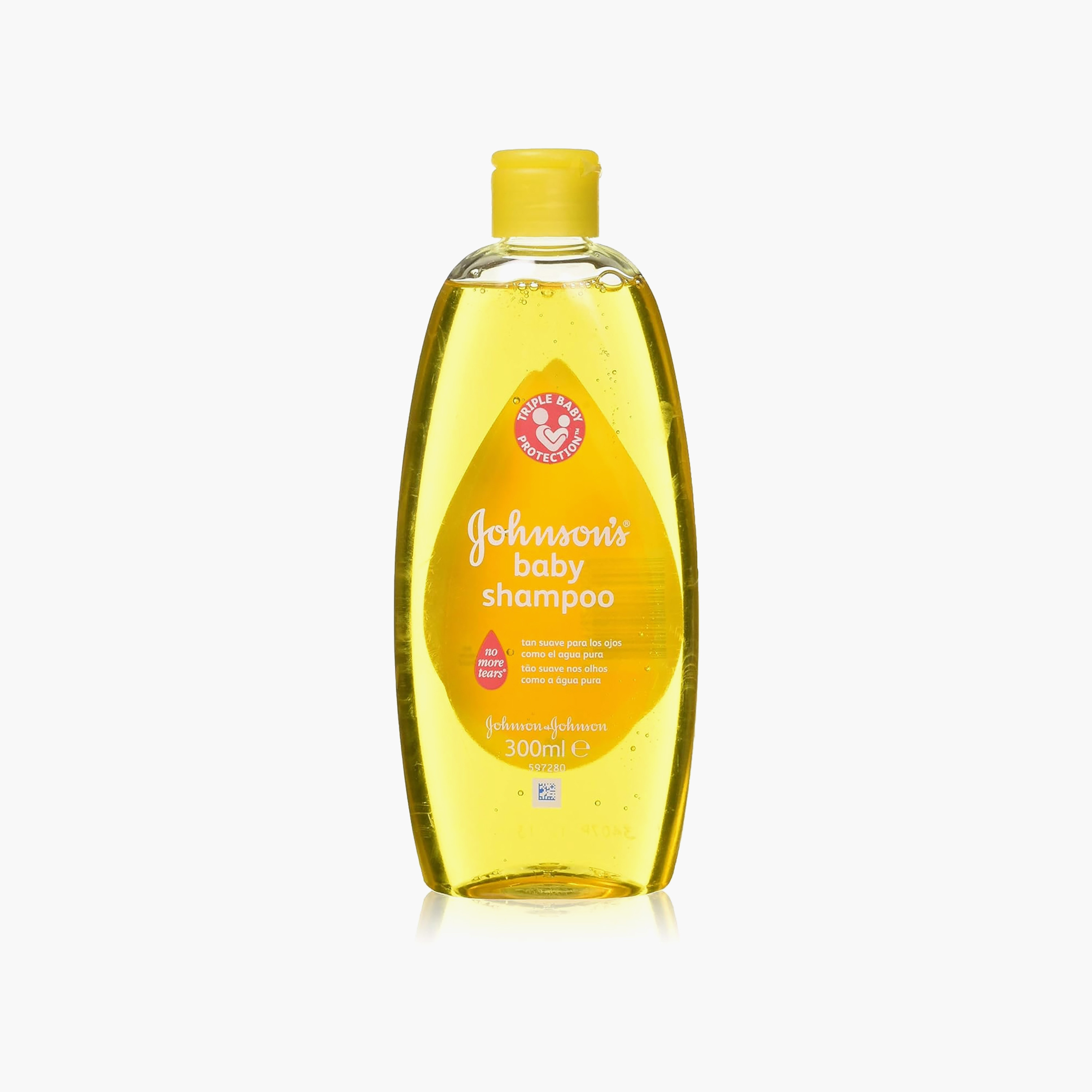 شامبو أطفال من جونسون آند جونسون - 300 مل-baby-bathandcare-hairbodyskincare-shampooandconditioner-image-1