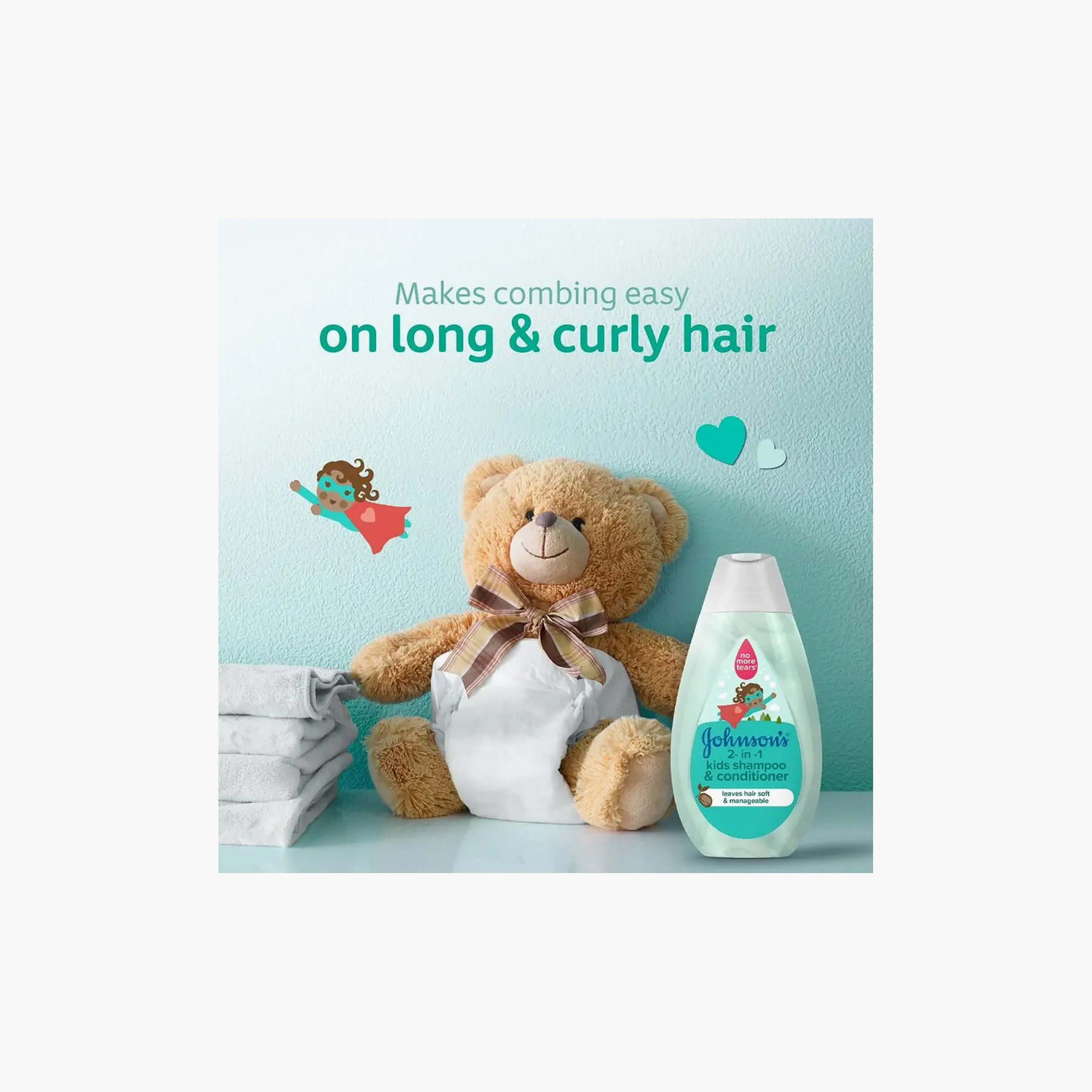 Johnson&Johnsons 2-in-1 Baby Shampoo and Conditioner, 200 ml-baby-bathandcare-hairbodyskincare-shampooandconditioner-image-3