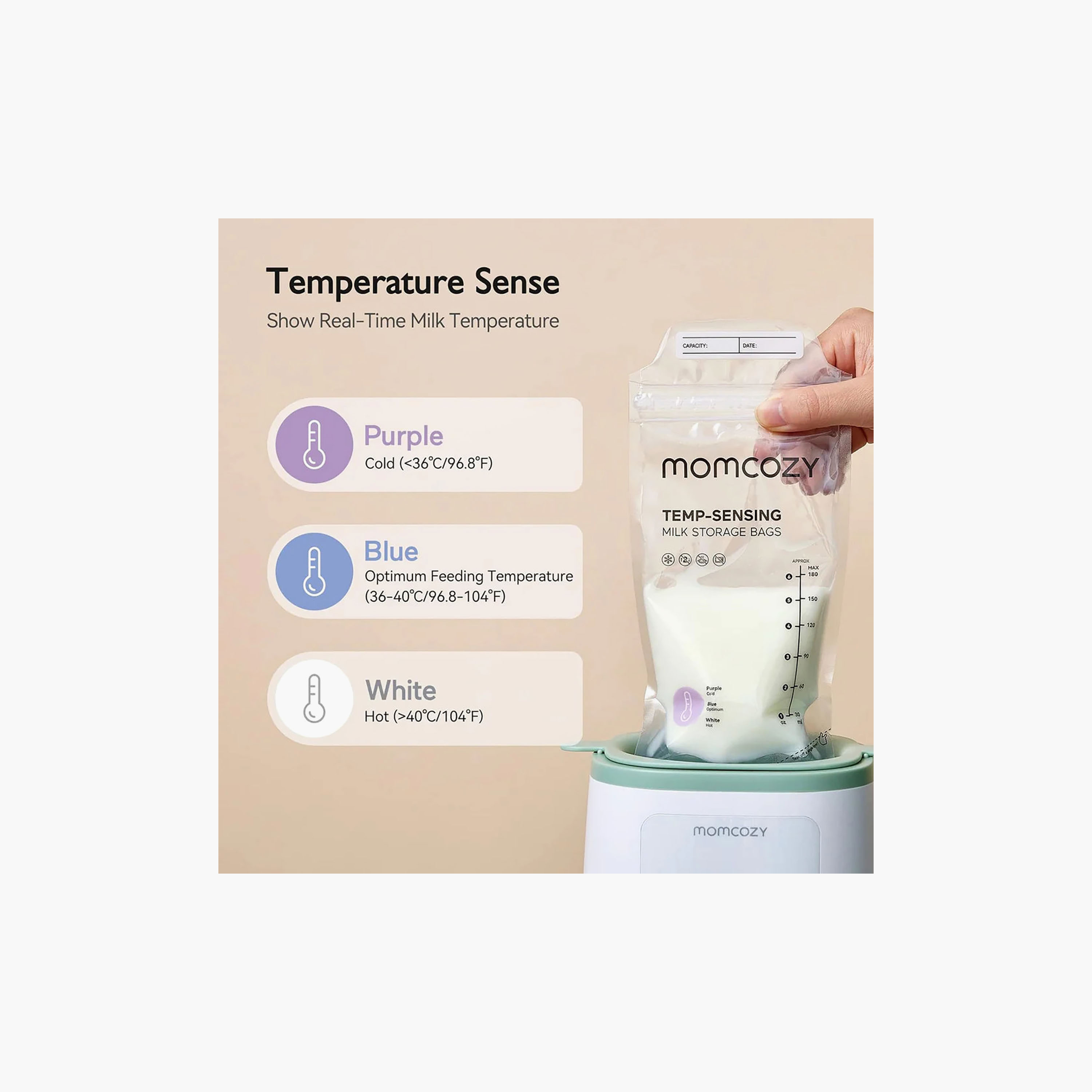 Pack of 50 Momcozy Breastfeeding Milk Storage Bag with Temperature Sensor-baby-feeding-breastfeedingandcare-image-6