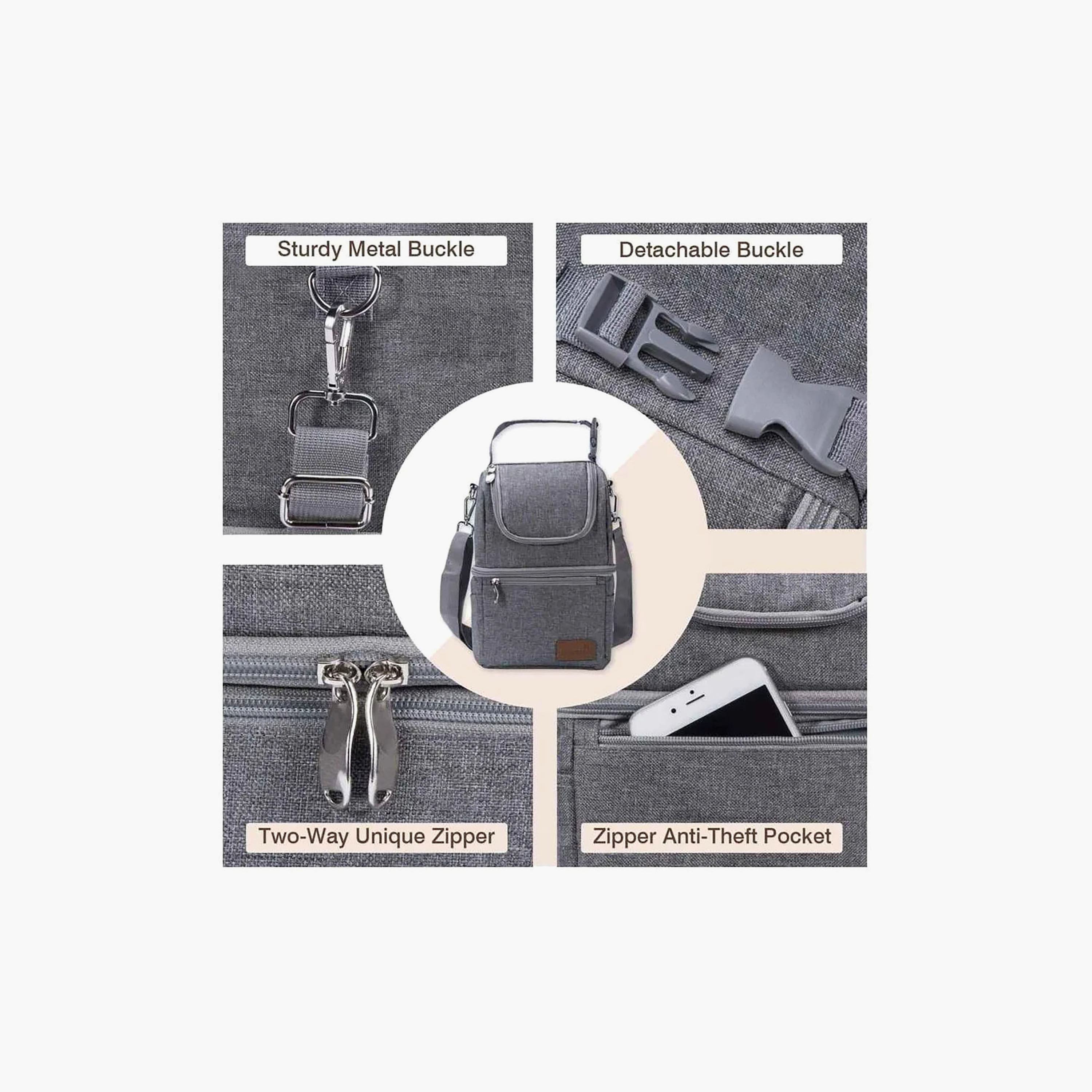 شنطة قارورة بعزل داخلي من مومكوزي-baby-gear-diaperbags-image-2