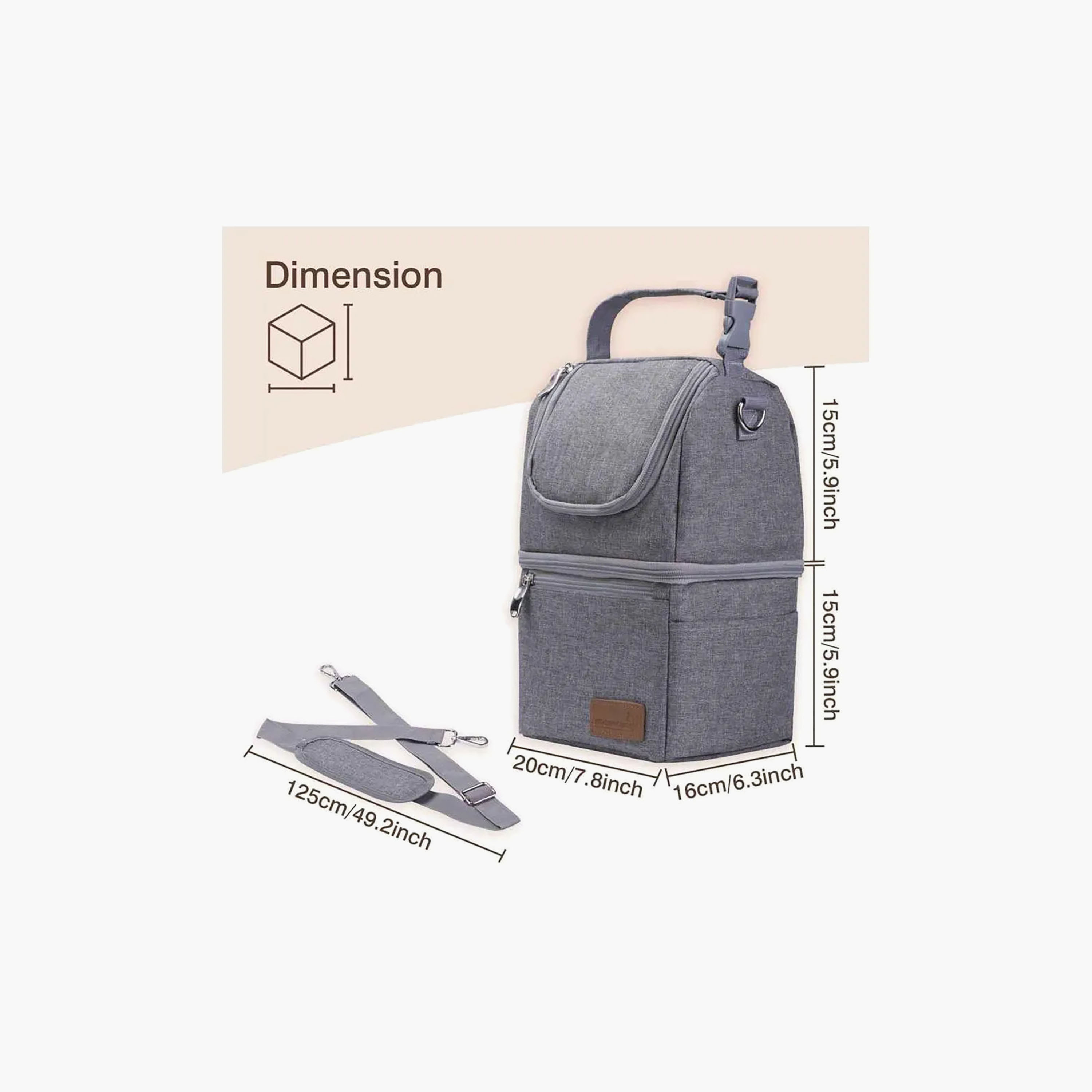 شنطة قارورة بعزل داخلي من مومكوزي-baby-gear-diaperbags-image-8