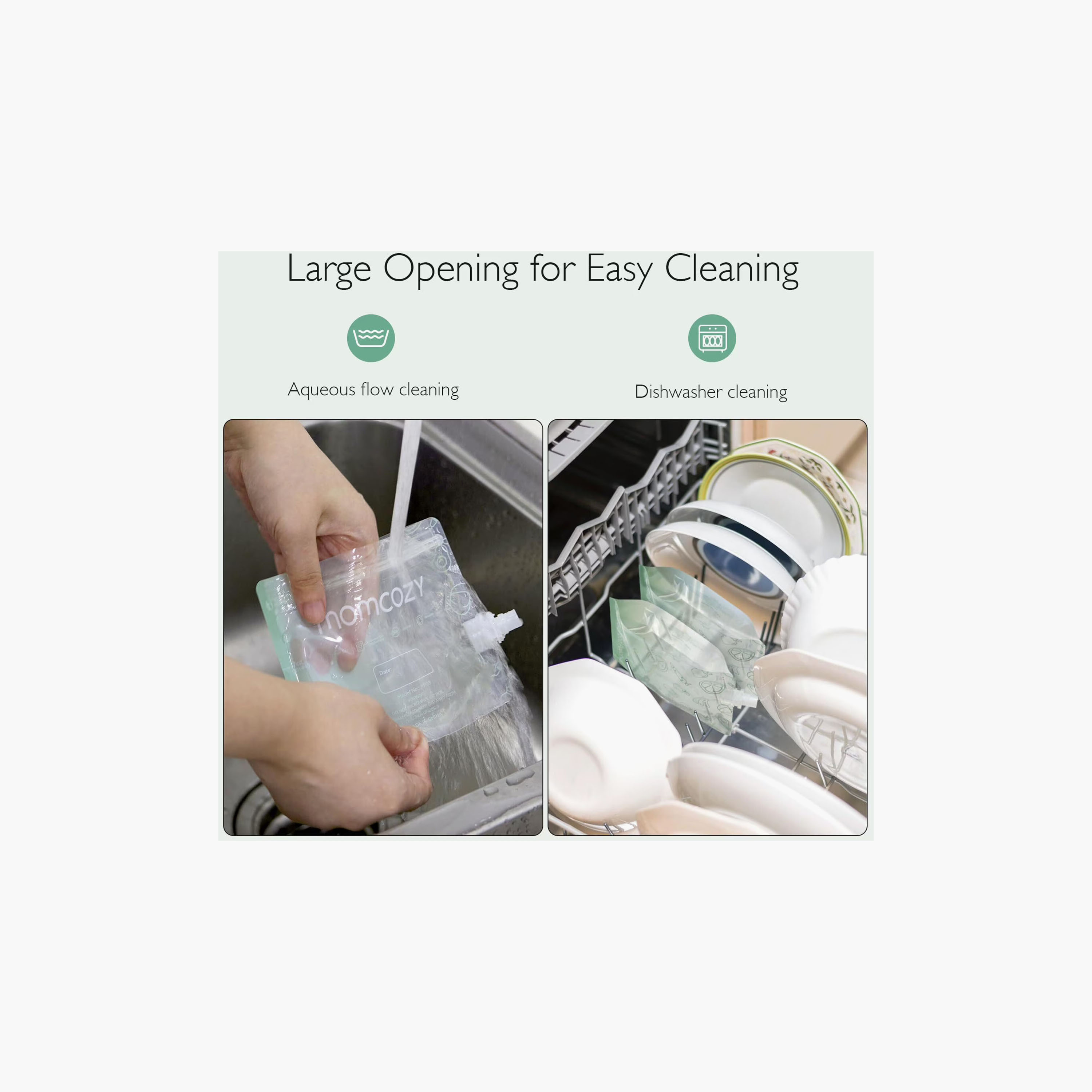 Pack of 10 Momcozy Reusable Food Pouch with Leakproof Design-baby-feeding-accessories-image-3