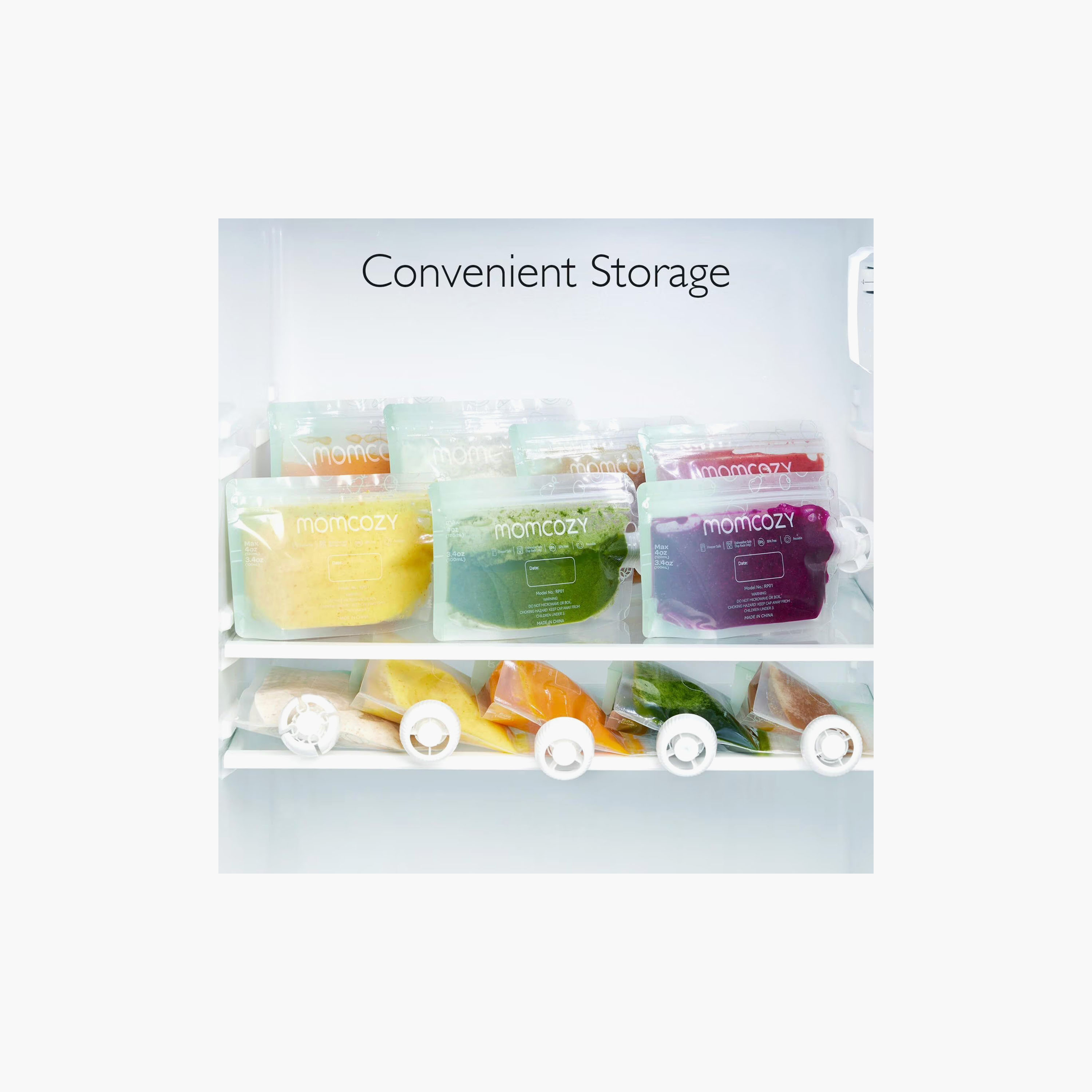 Pack of 10 Momcozy Reusable Food Pouch with Leakproof Design-baby-feeding-accessories-image-8