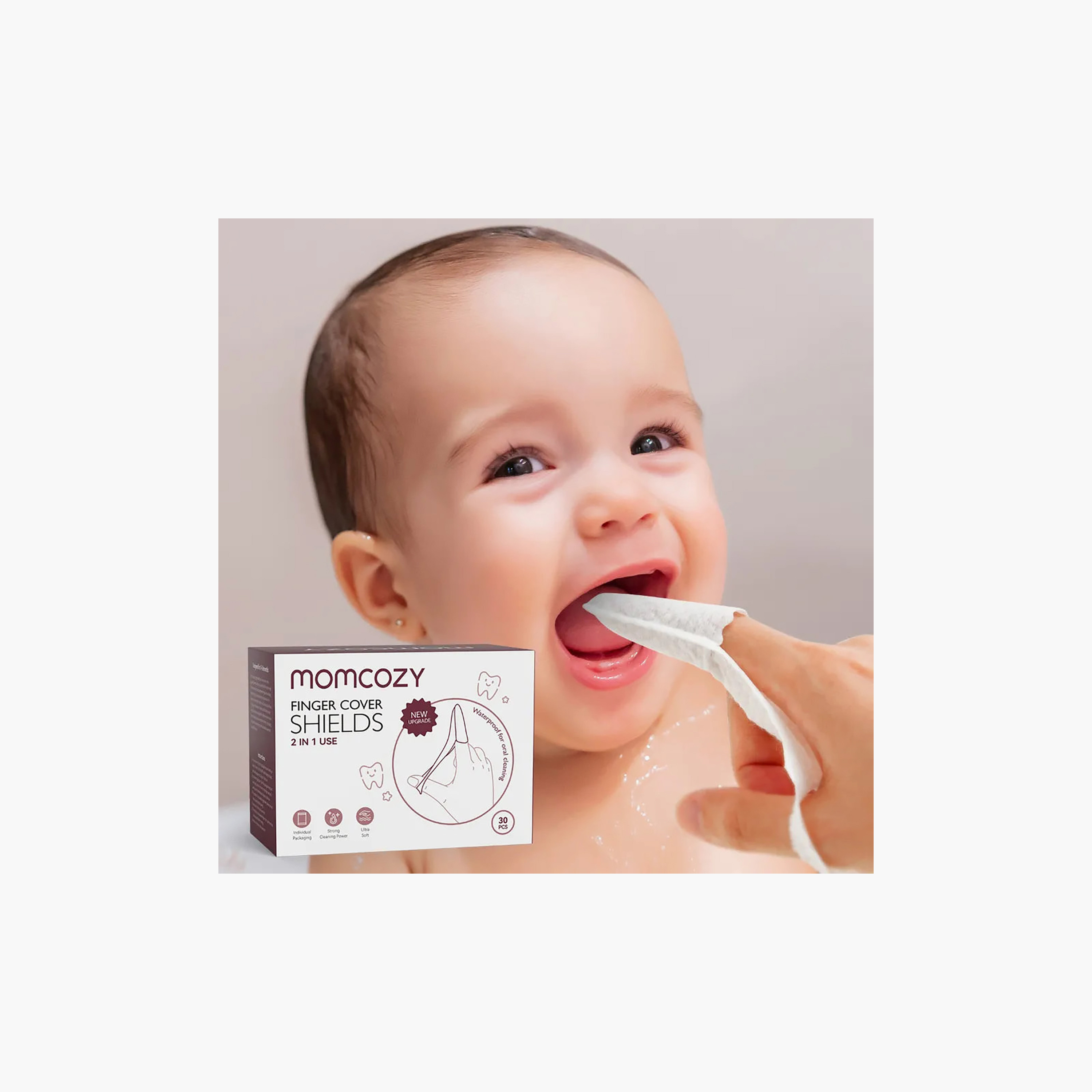 Pack of 30 Momcozy Disposable Finger Cover Shields-baby-bathandcare-oralcare-teethanddentalcare-image-7