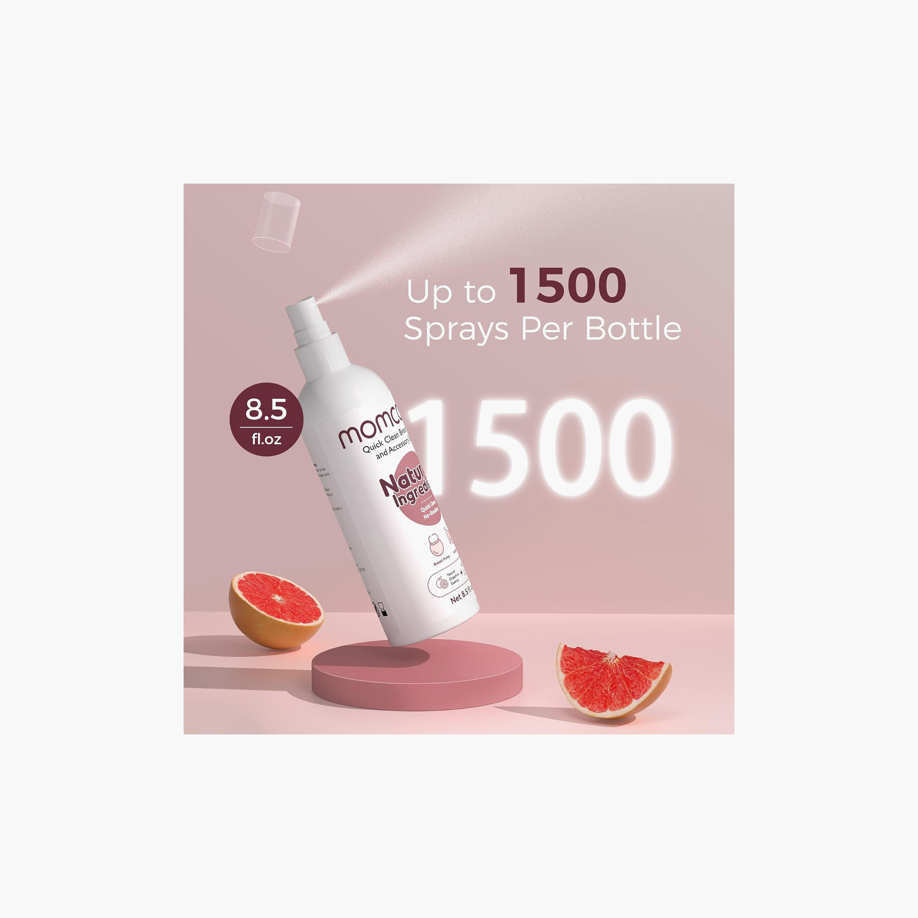 Momcozy Breastfeeding Portable Breast Pump Cleaner Spray with Easy-to-use Nozzle-baby-feeding-breastfeedingandcare-image-2