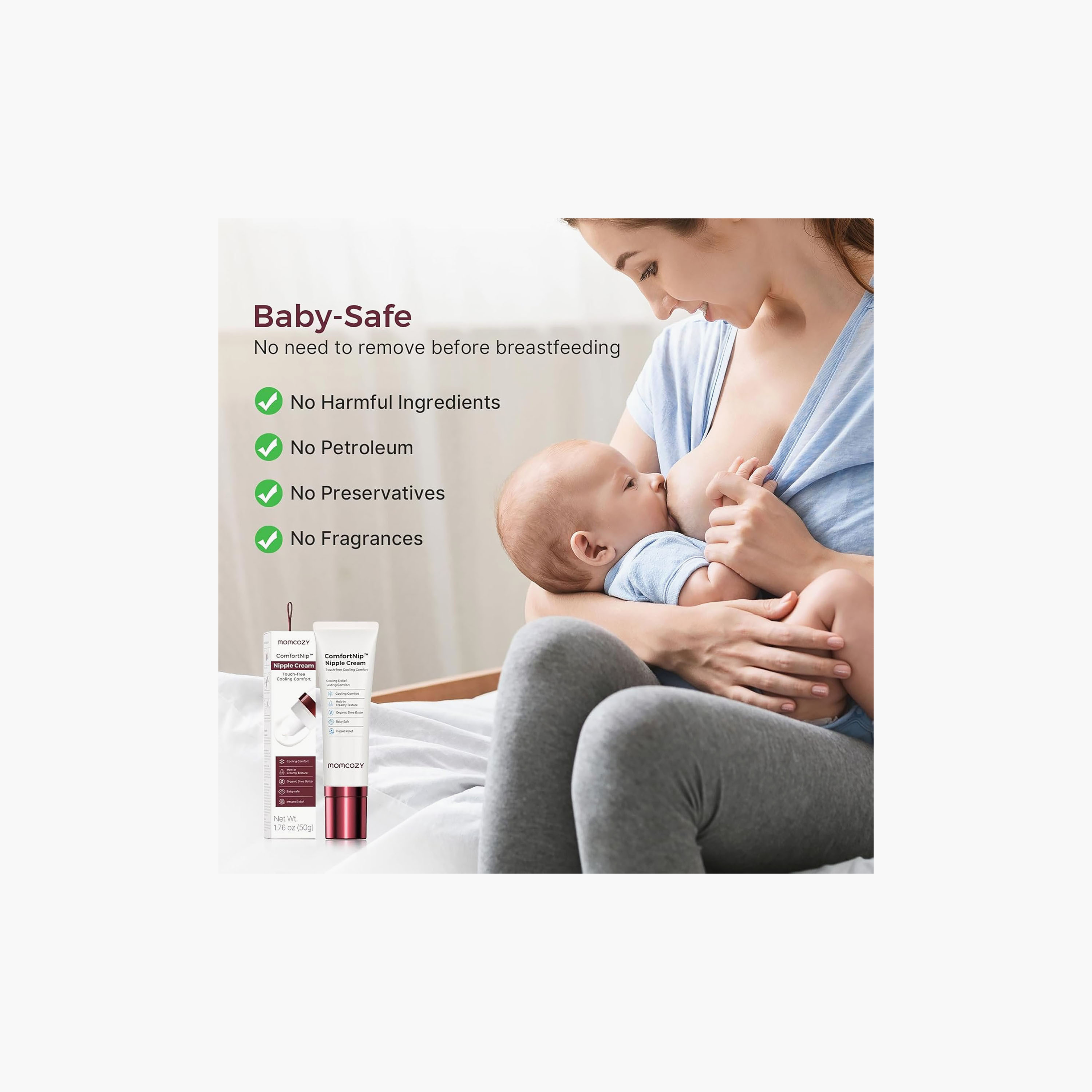 Momcozy Breastfeeding Cooling Comfort Nipple Cream with Baby-Safe Ingredients-baby-feeding-breastfeedingandcare-image-6