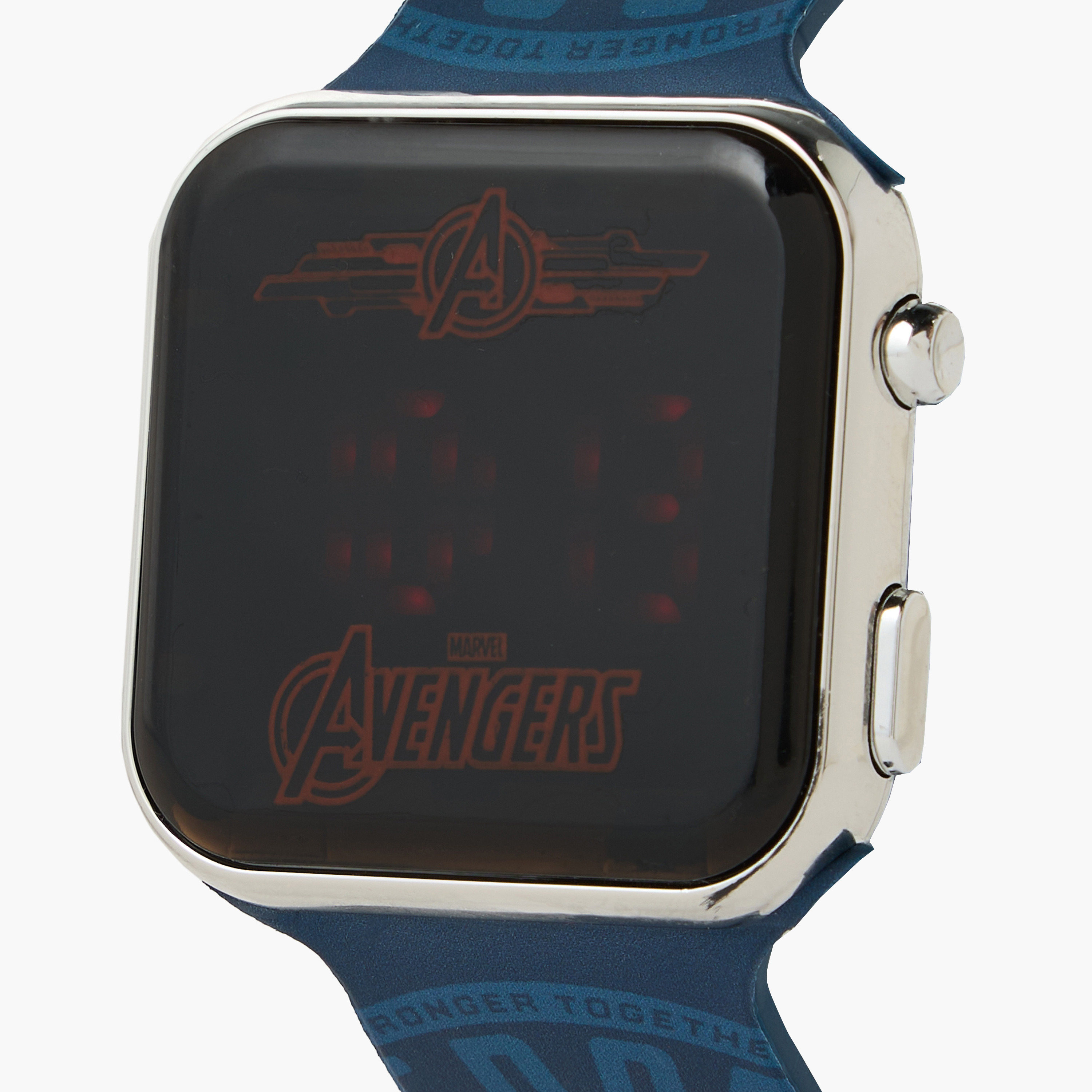 ساعة ليد بطبعات الأفنجرز-boys-accessories-watches-image-4