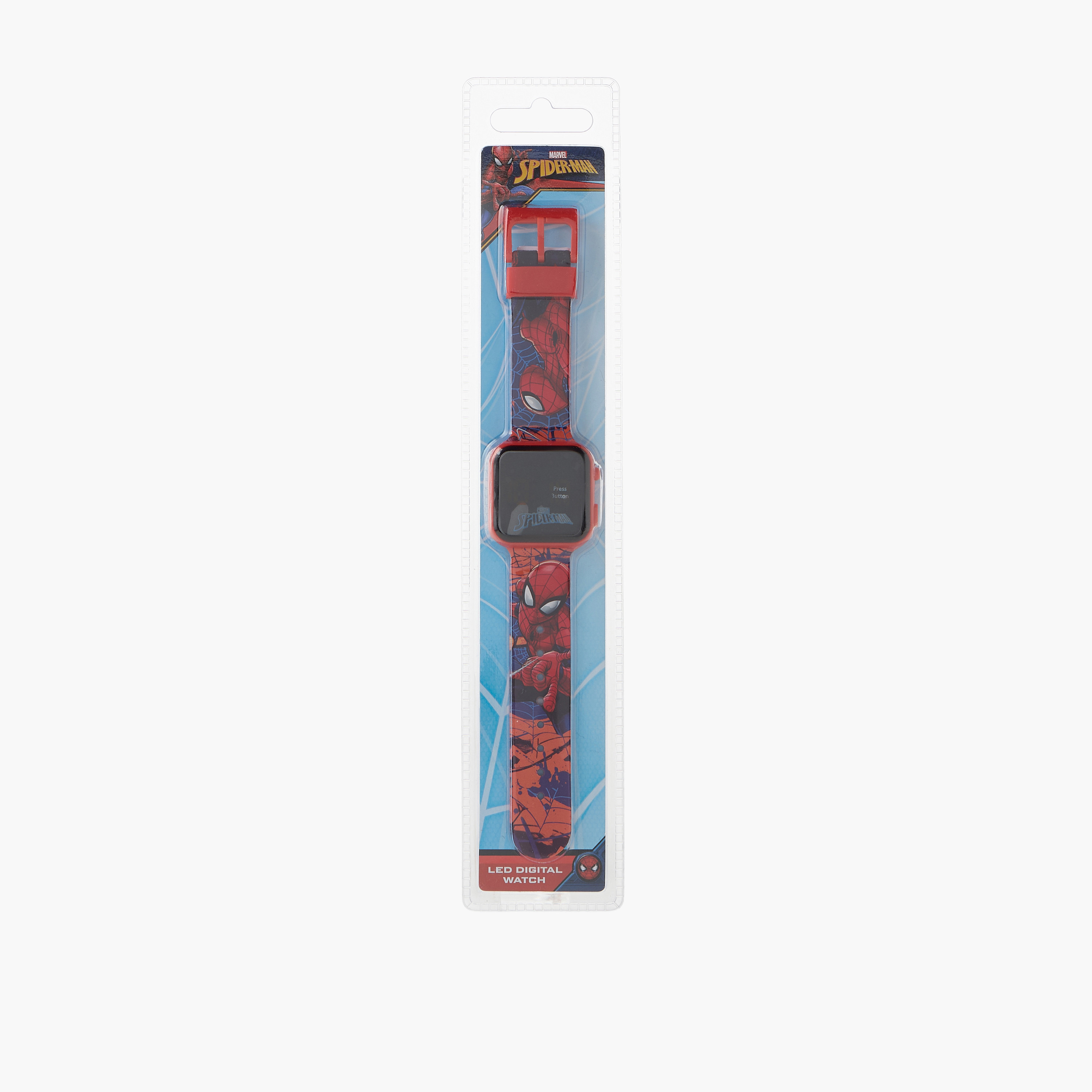 ساعة ليد بطبعات سبايدرمان-boys-accessories-watches-image-6