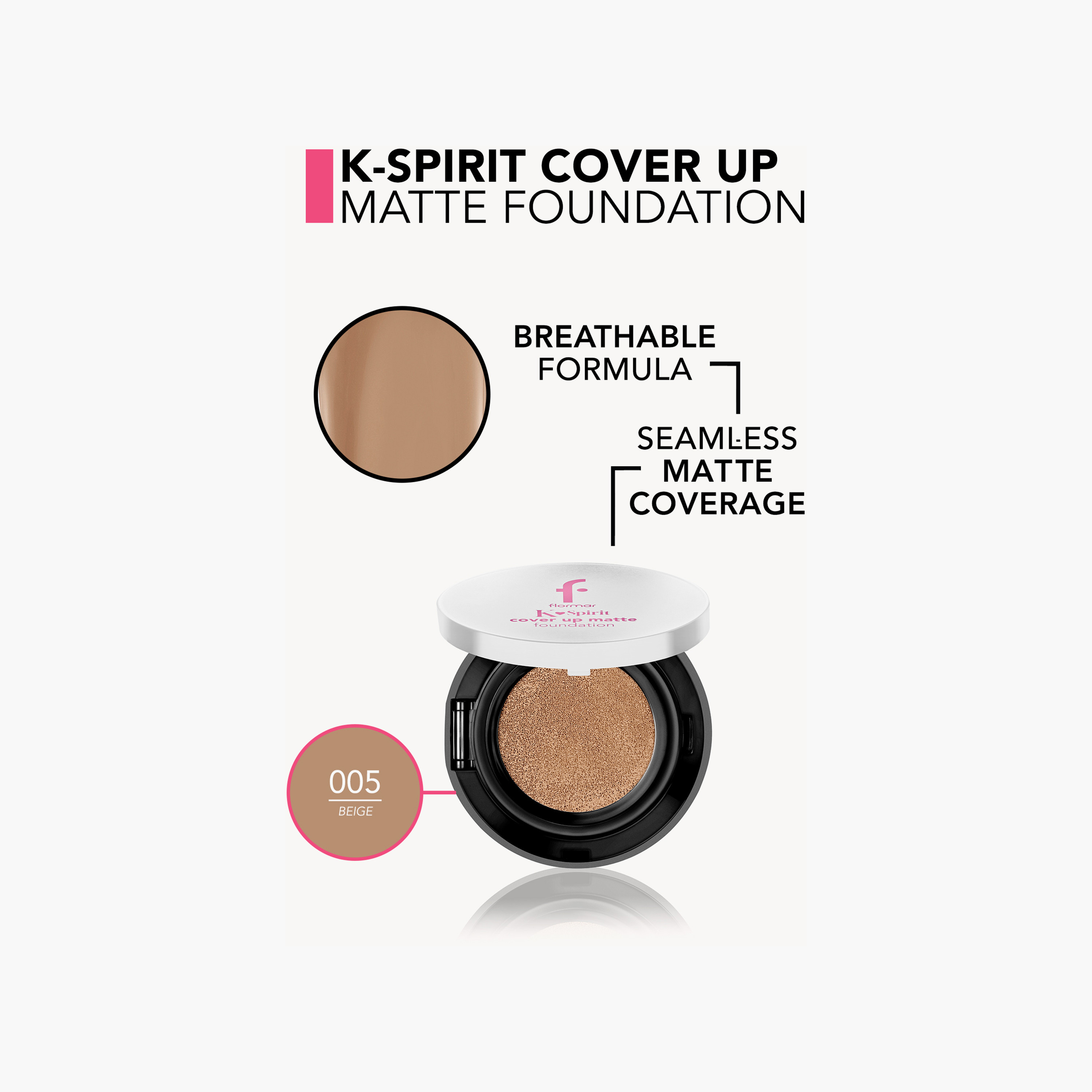 Flormar K-Spirit Cover Up Matte Cusion Foundation 15 g-beautyandpersonalcare-makeup-face-foundations-image-7