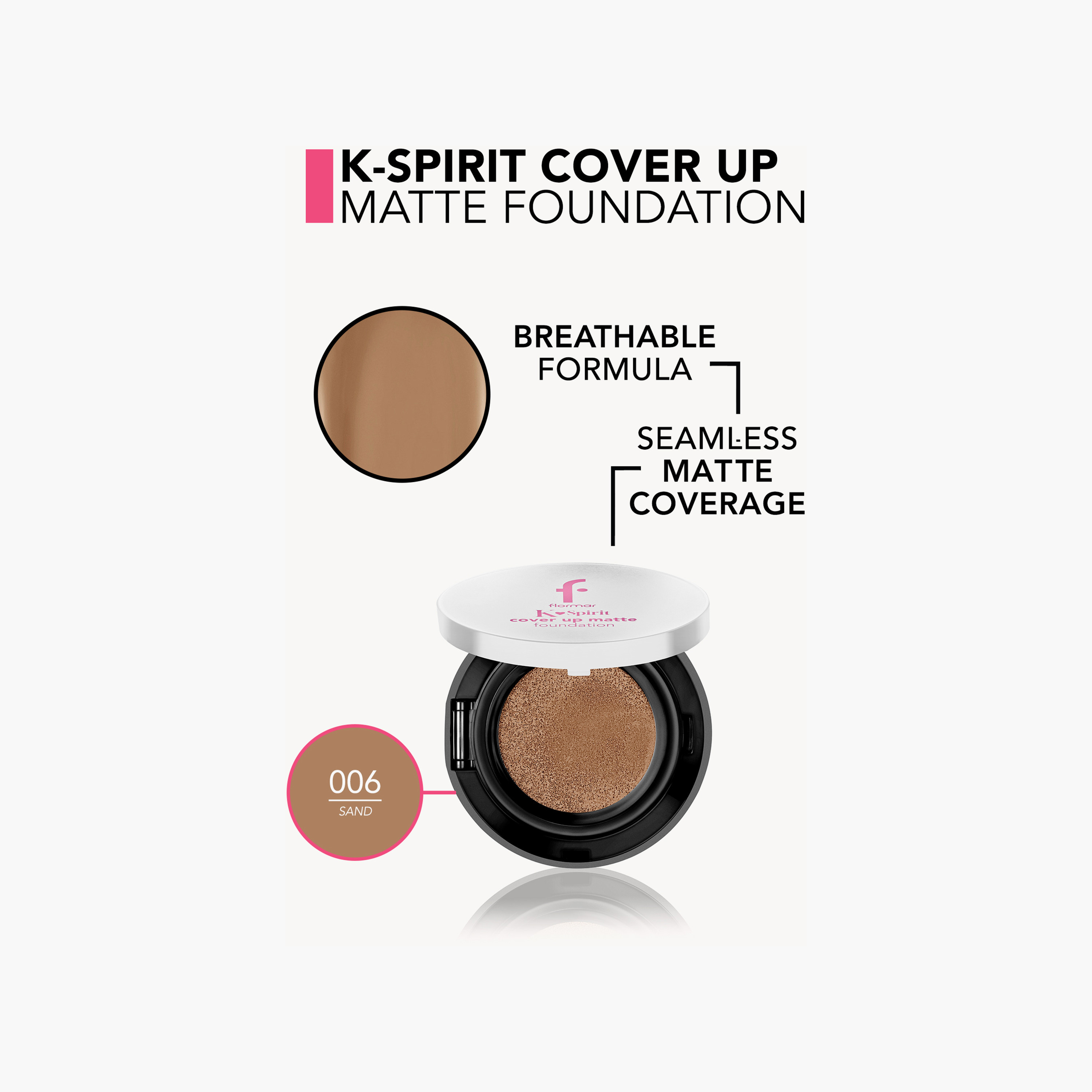 Flormar K-Spirit Cover Up Matte Cusion Foundation 15 g-beautyandpersonalcare-makeup-face-foundations-image-7