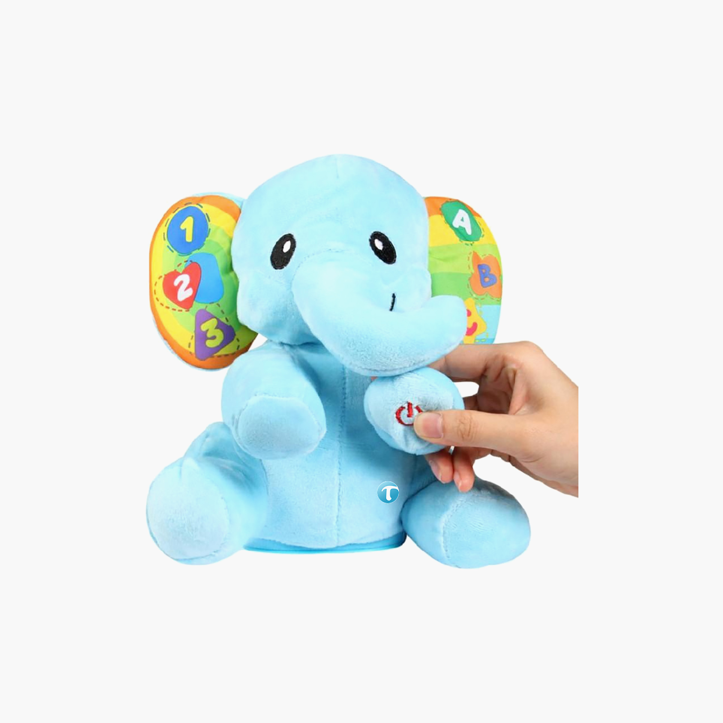 لعبة الفيل القطيفة للتعلم "ليرن ويث مي" من وينفان-toys-plushsofttoys-animals-image-2