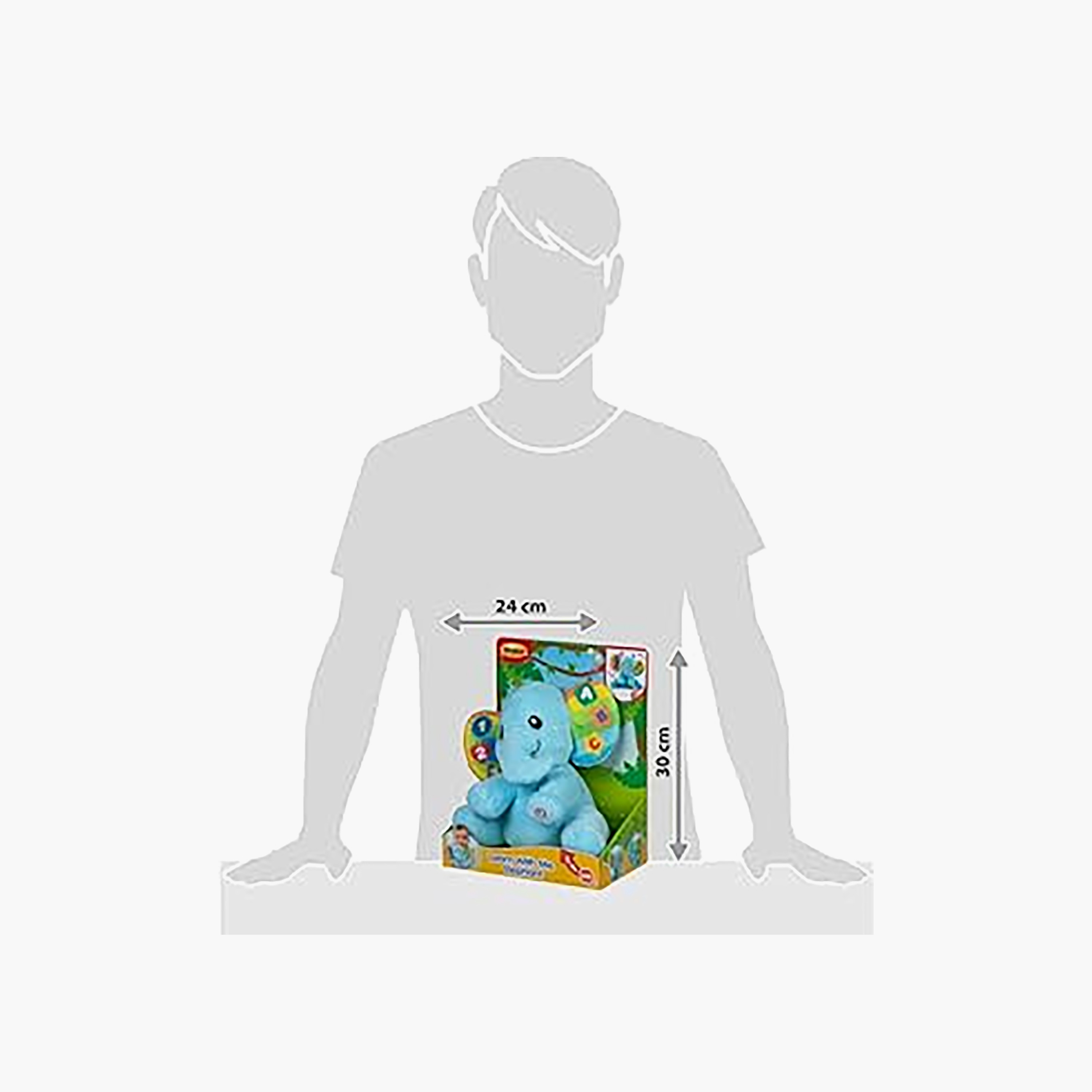 لعبة الفيل القطيفة للتعلم "ليرن ويث مي" من وينفان-toys-plushsofttoys-animals-image-4