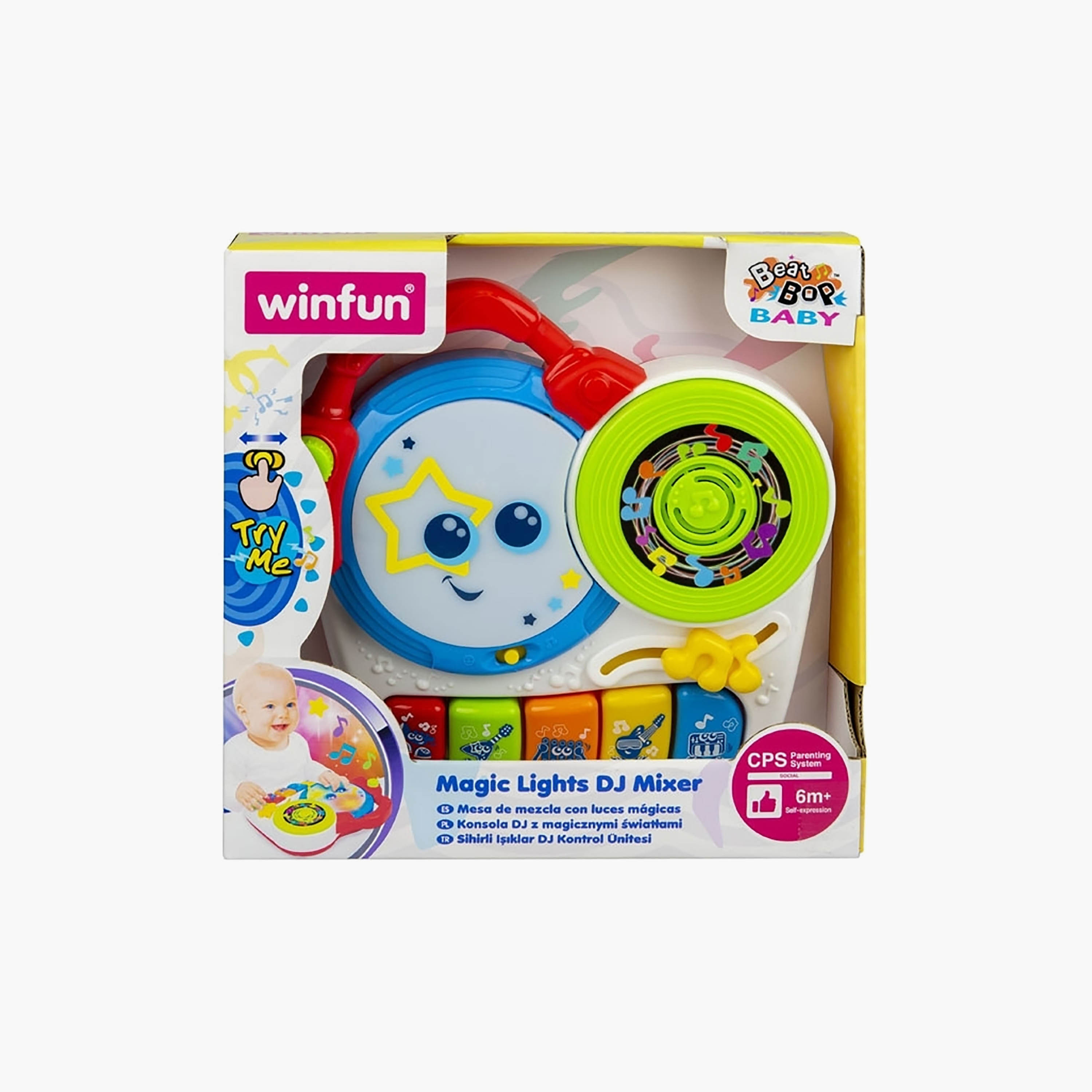 لعبة خلاط دي جيه ماجيك لايتس من وينفان-toys-educational-musicaltoys-image-4