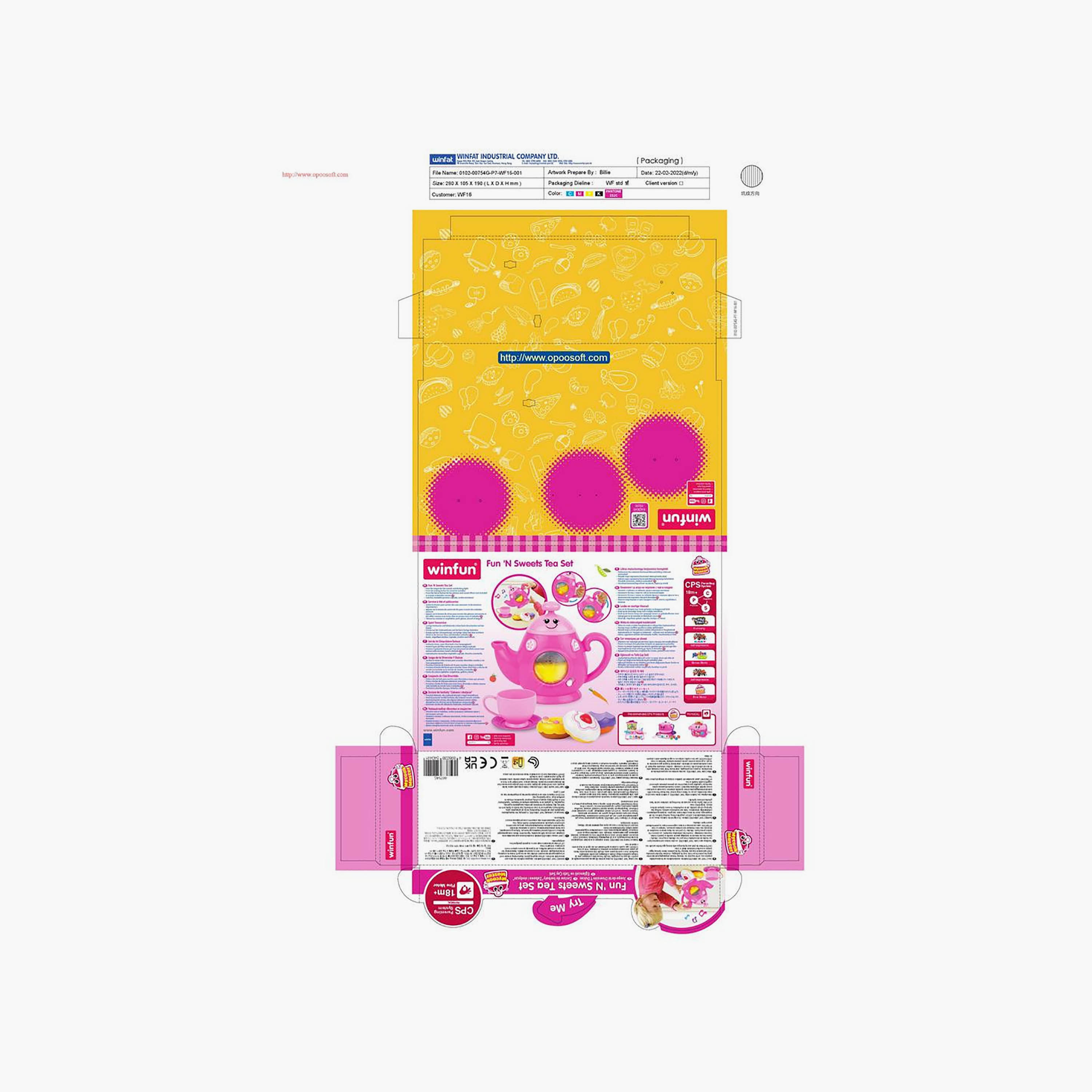 Winfun Fun & Sweets Tea Set-toys-roleplay-kitchensets-image-3