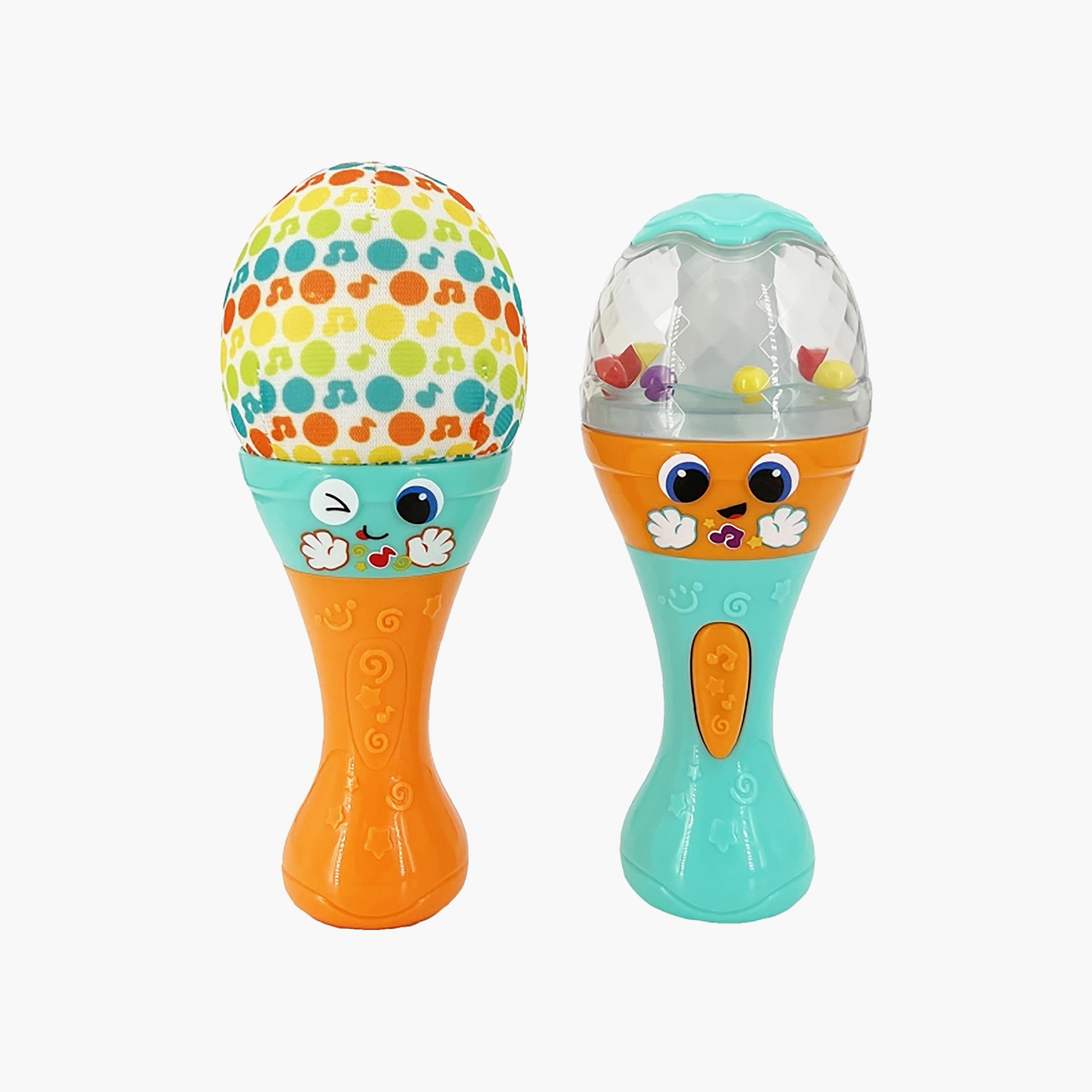 ألعاب ماراكا شخشيخة وهزّازة للأطفال | قطعتان من وينفان-toys-babyandtoddlertoys-rattlesandteethers-image-1