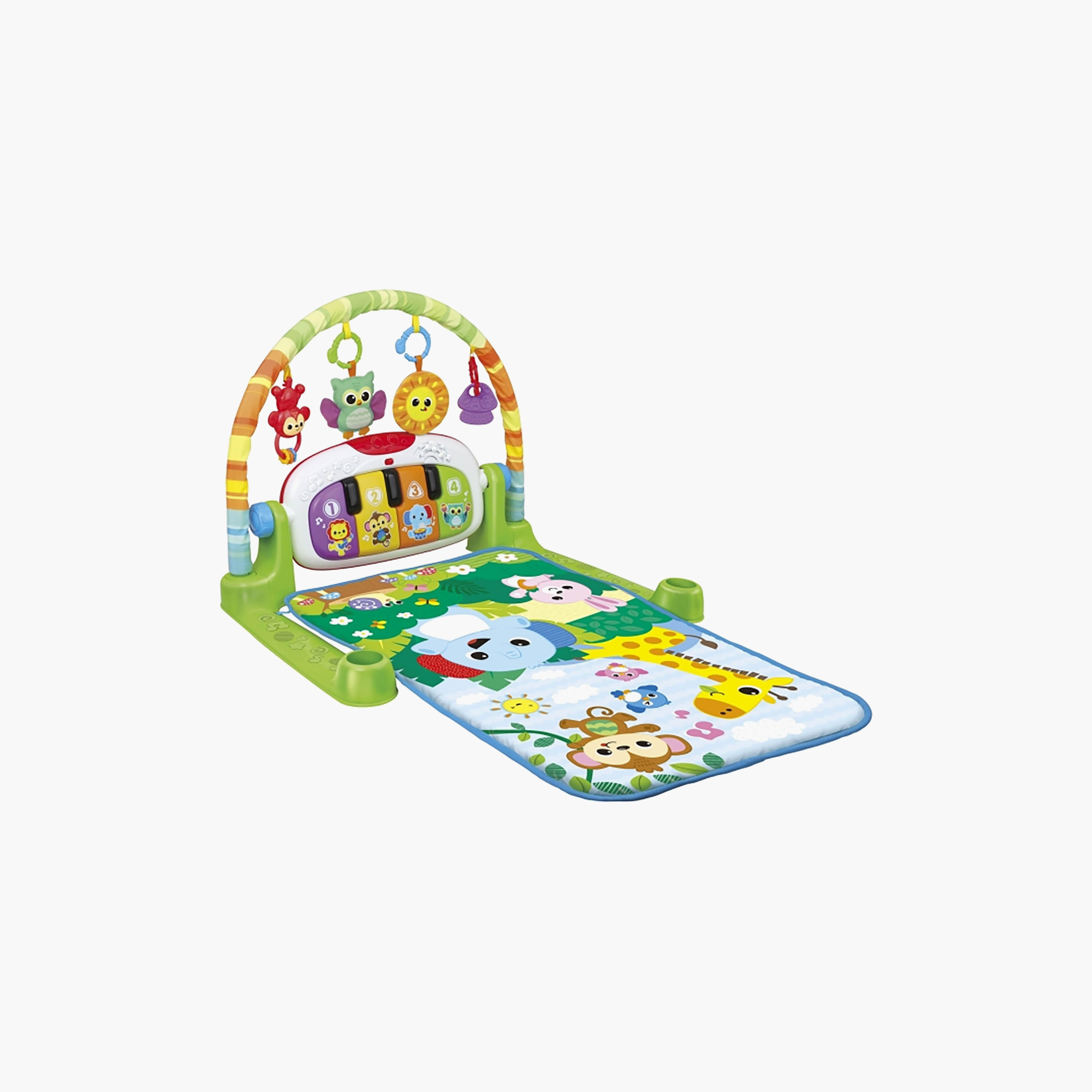 Winfun Jungle Pals Kick & Play Musical Gym-baby-infantactivity-playgyms-image-1