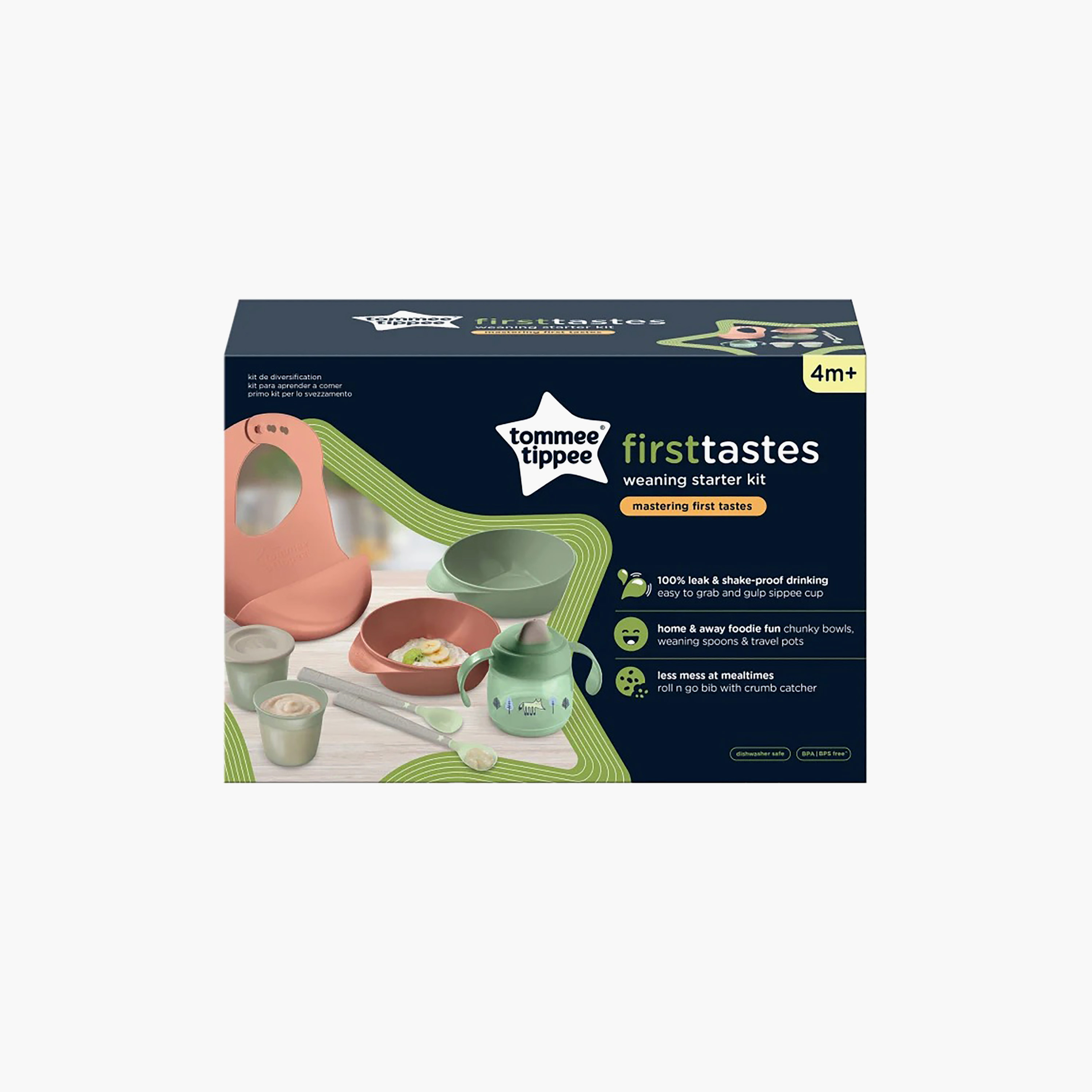 طقم أدوات الفطام "فيرست تيستس" لبداية التذوق من تومي تيبي-baby-feeding-mealtimeessentials-image-2