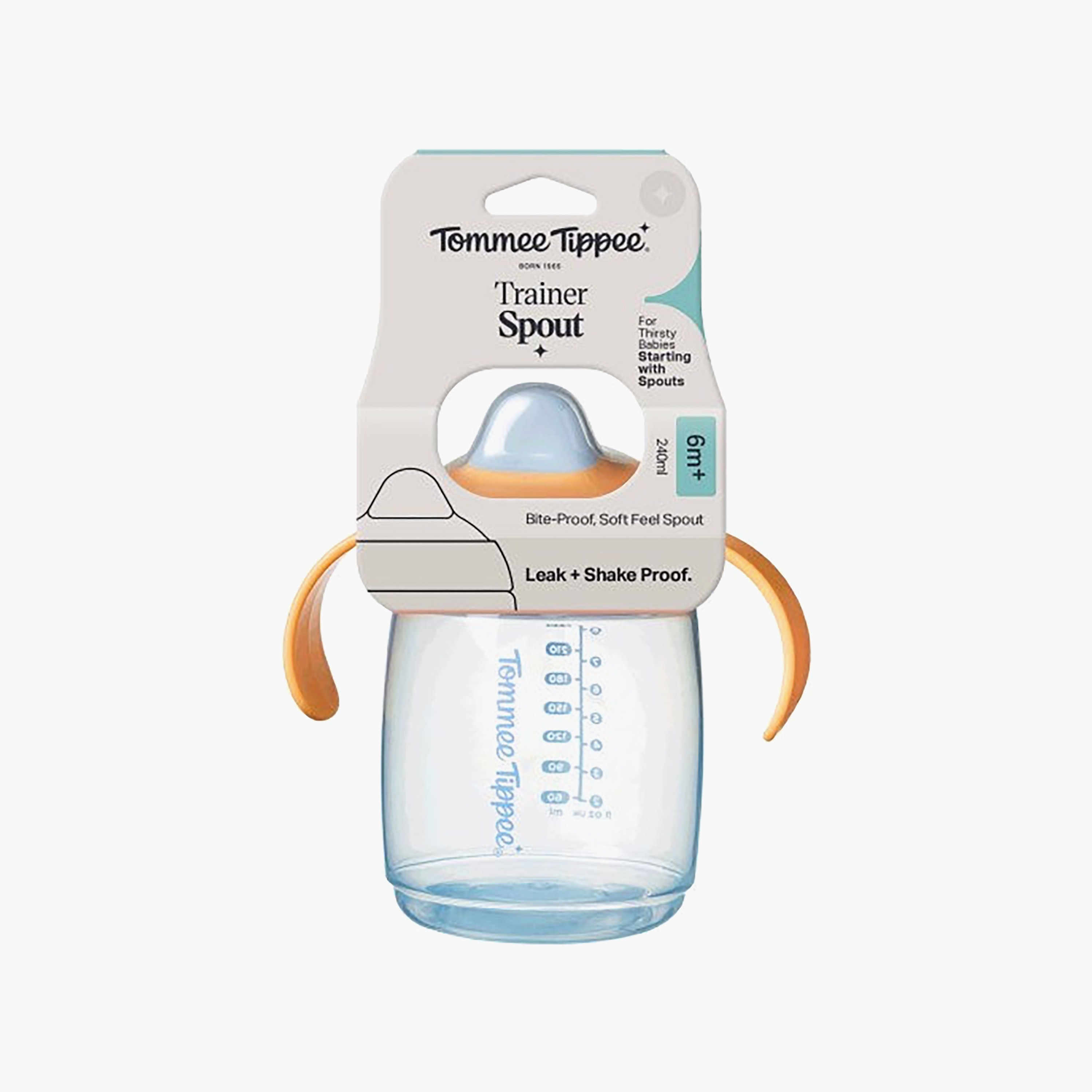 Tommee Tippee Trainer Spout Leak Proof Cup with Handle - 240 ml-baby-feeding-mealtimeessentials-image-4