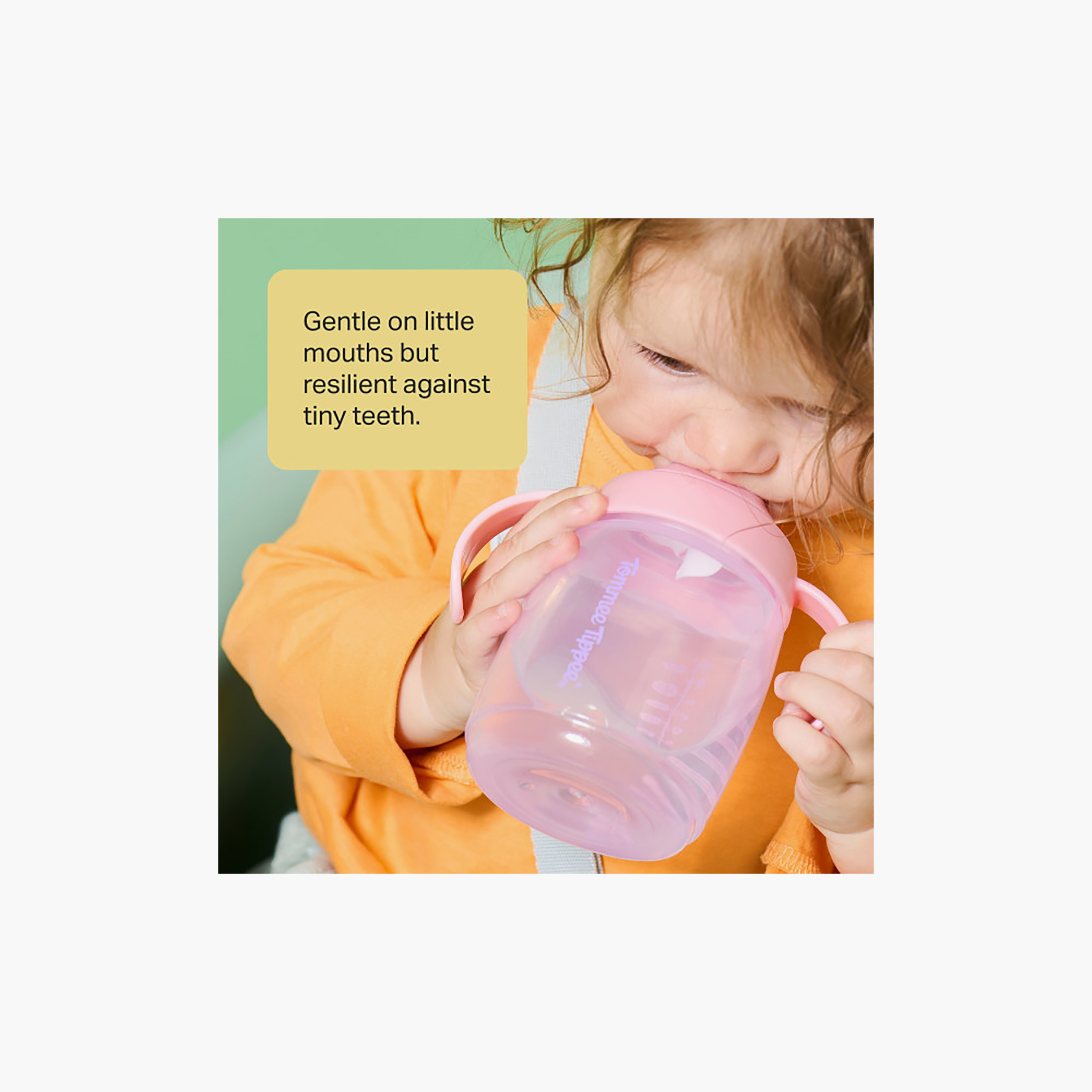 كوب تدريب مضاد للتسريب بفوهة ومقبض - 240 مل من تومي تيبي-baby-feeding-mealtimeessentials-image-6
