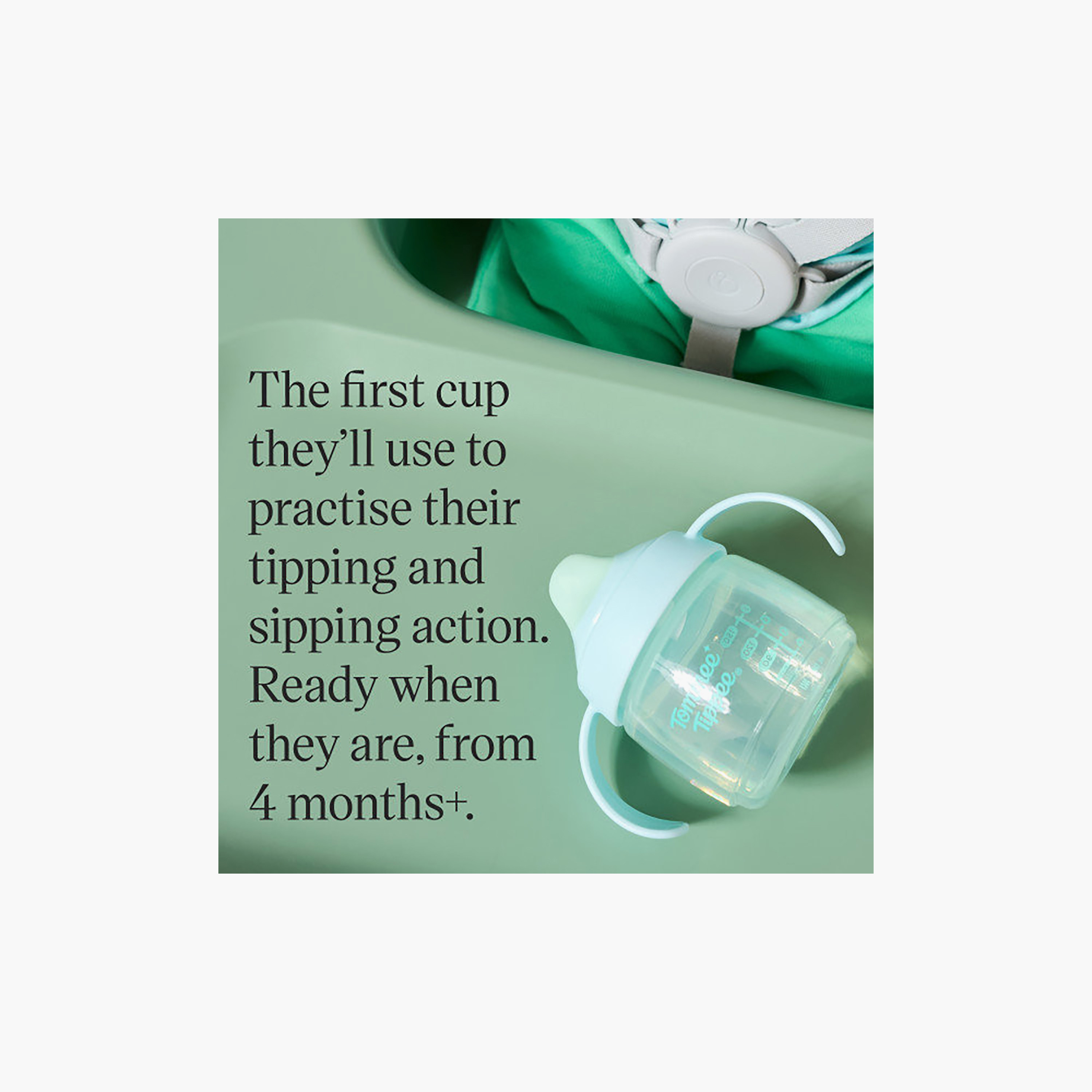 Tommee Tippee Starter Spout Leak Proof Cup with Handle - 150 ml-baby-feeding-mealtimeessentials-image-2