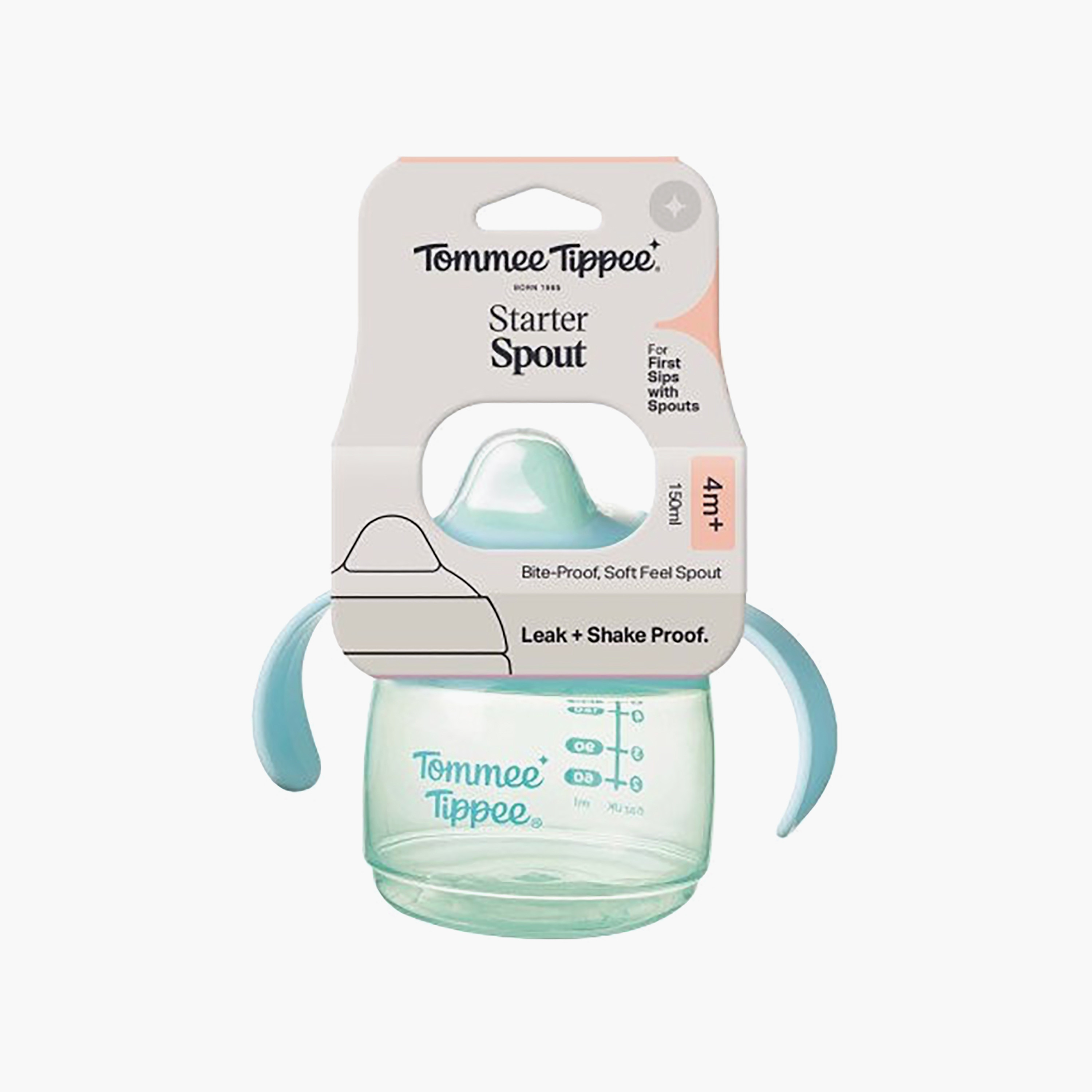 Tommee Tippee Starter Spout Leak Proof Cup with Handle - 150 ml-baby-feeding-mealtimeessentials-image-3