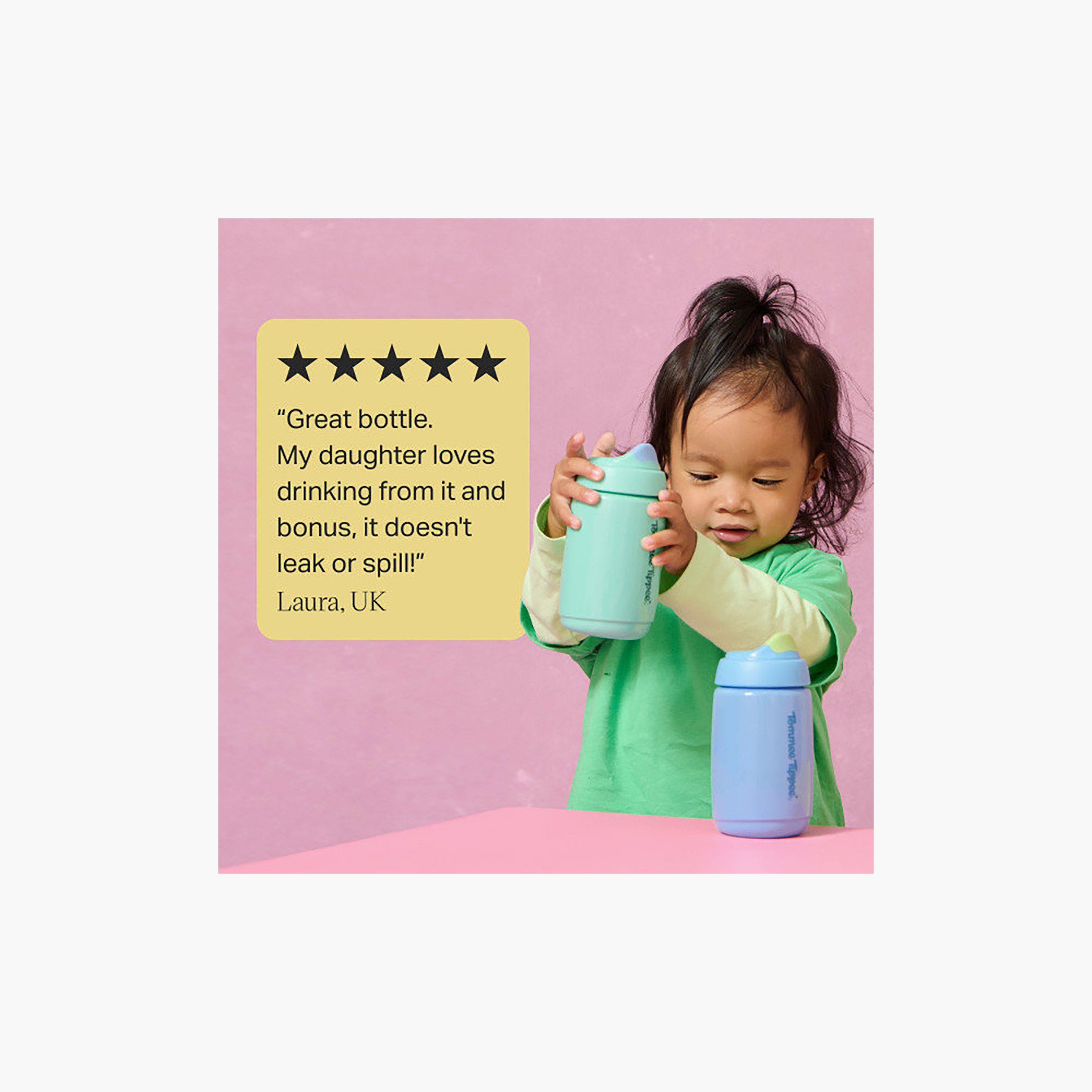 كوب رشف للأطفال مضاد للتسريب والاهتزاز - 390 مل من تومي تيبي-baby-feeding-mealtimeessentials-image-5