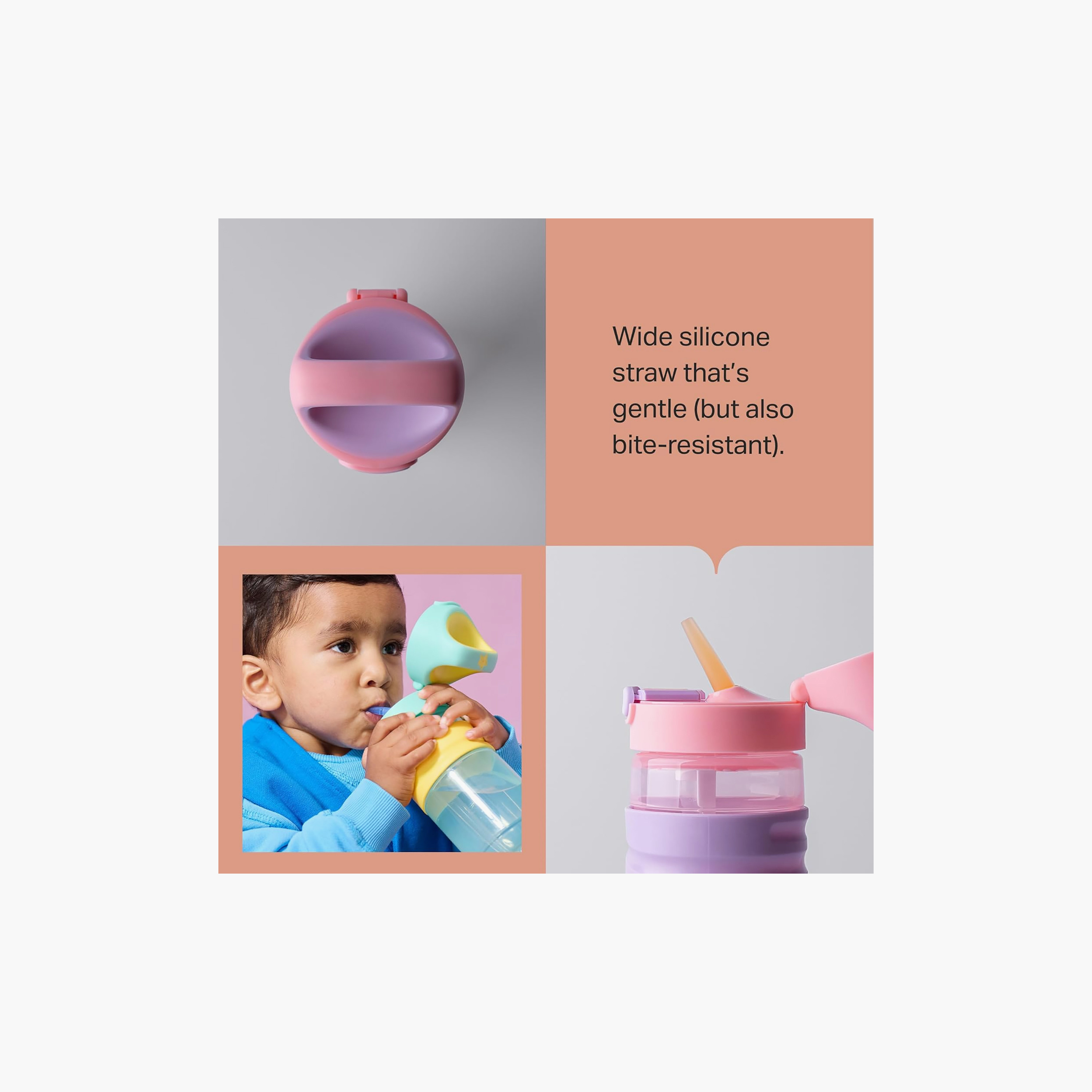 Tommee Tippee Leak & Shake Proof Bottle With Straw & Carry Handle - 500 ml-baby-feeding-feedingbottles-bottlesandteats-image-4