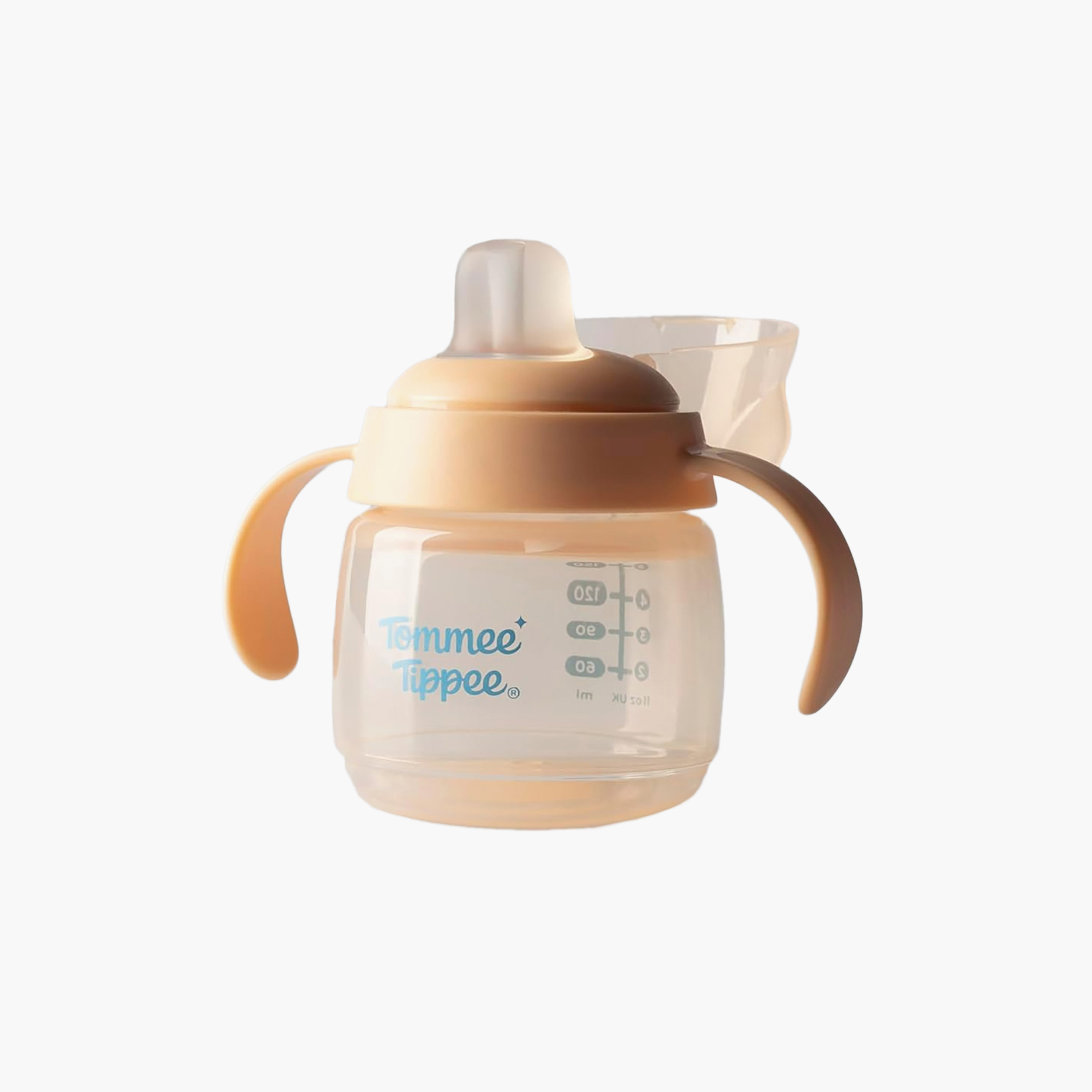 كوب بمرحلة انتقالية بفوهة ومقبض - 150 مل من تومي تيبي-baby-feeding-mealtimeessentials-image-1