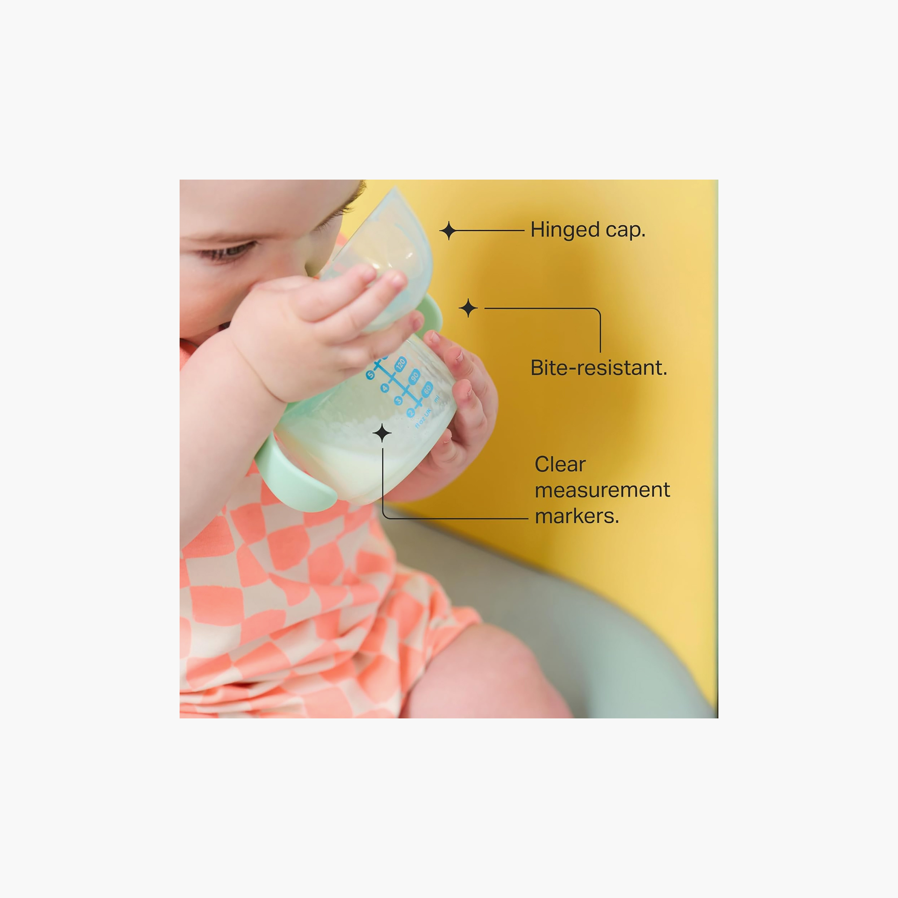 Tommee Tippee Transition Spout Cup with Handle - 150 ml-baby-feeding-mealtimeessentials-image-4