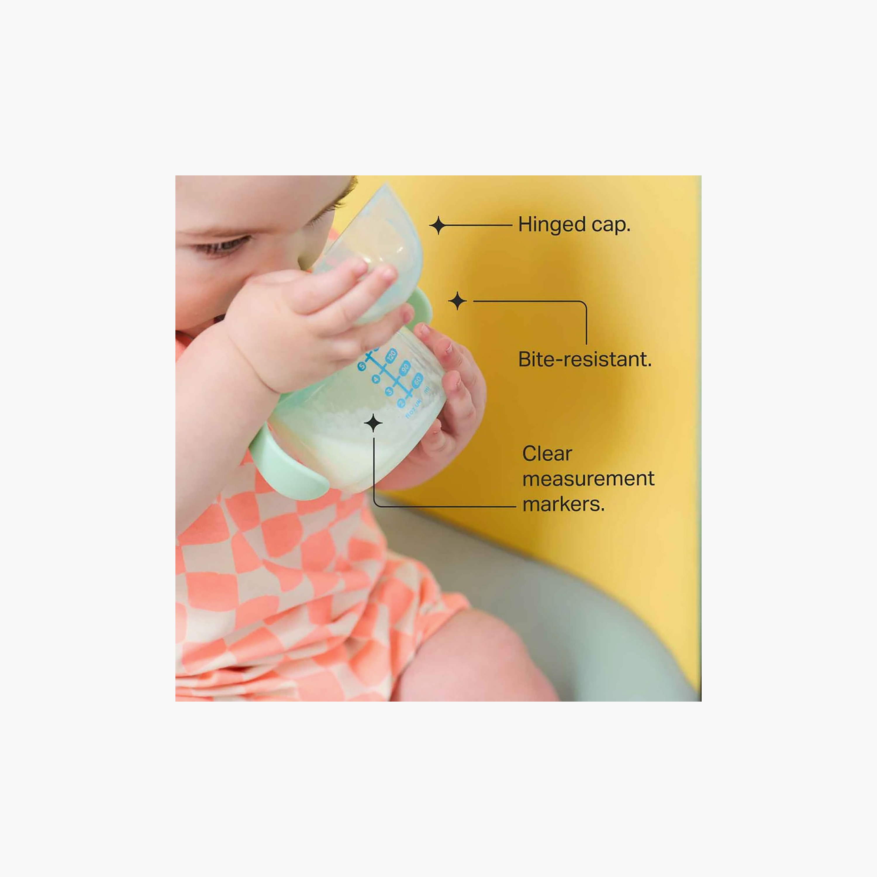 كوب بمرحلة انتقالية بفوهة ومقبض - 150 مل من تومي تيبي-baby-feeding-mealtimeessentials-image-7