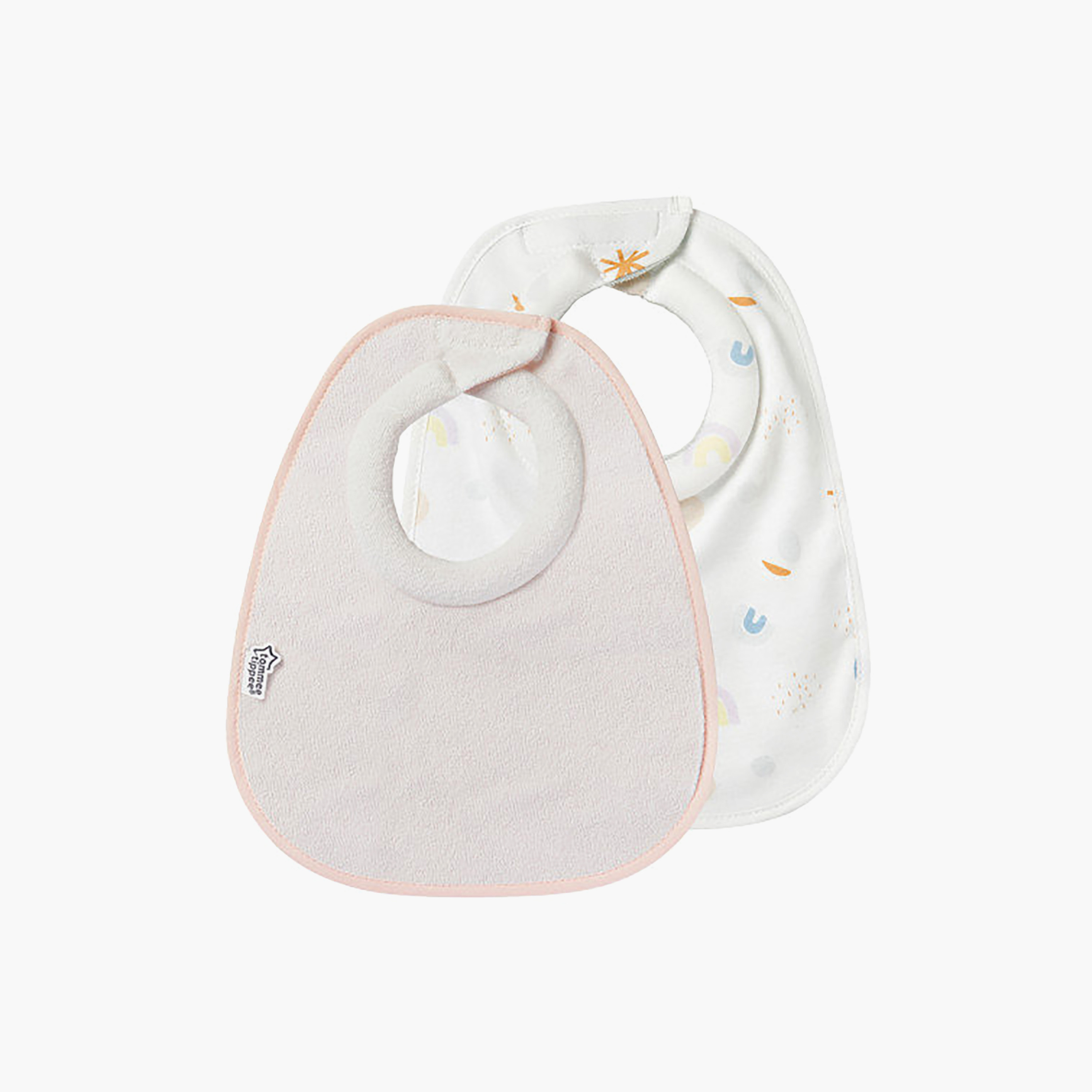 Tommee Tippee 2-Piece Closer To Nature Bib Set-baby-feeding-bibs-image-1