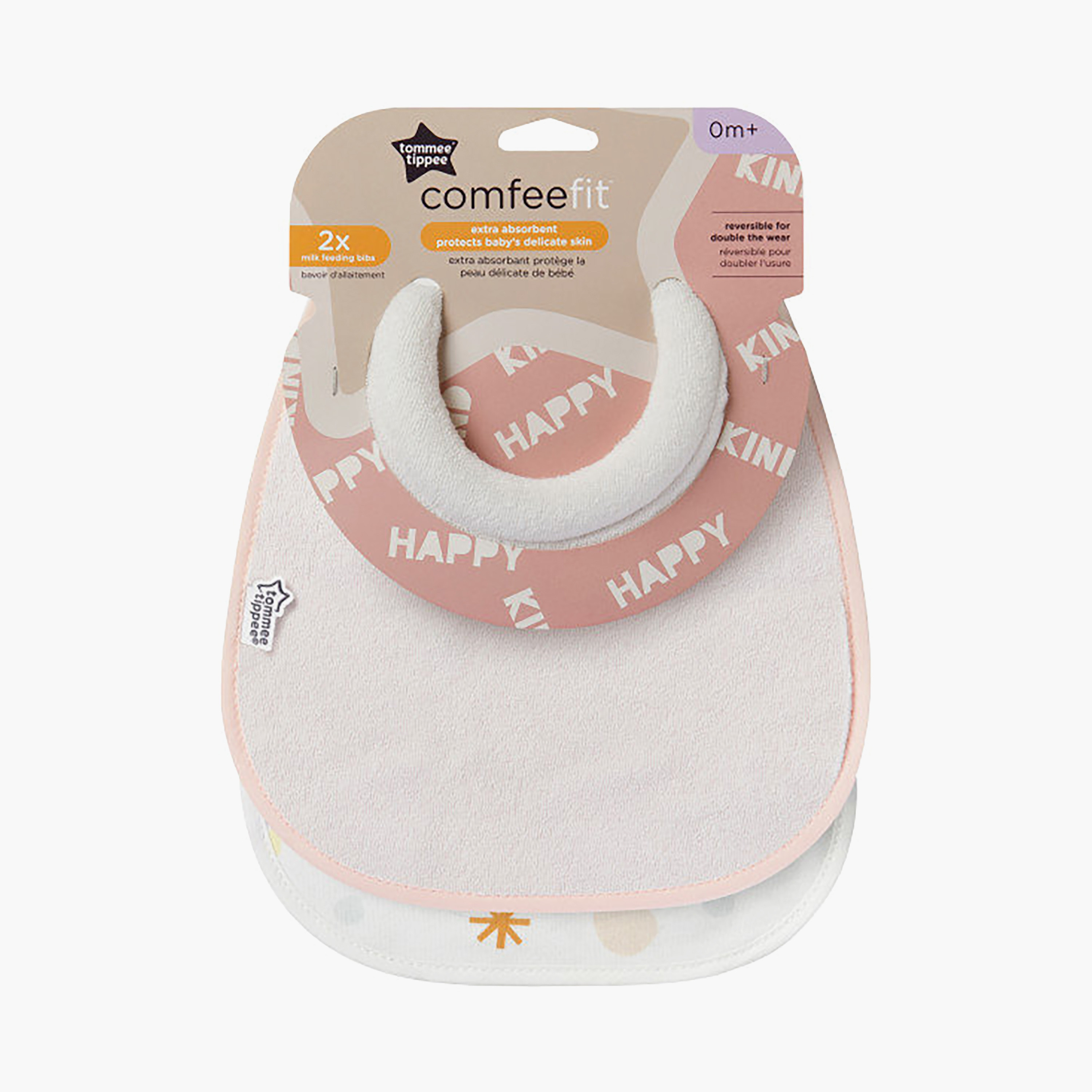 Tommee Tippee 2-Piece Closer To Nature Bib Set-baby-feeding-bibs-image-5
