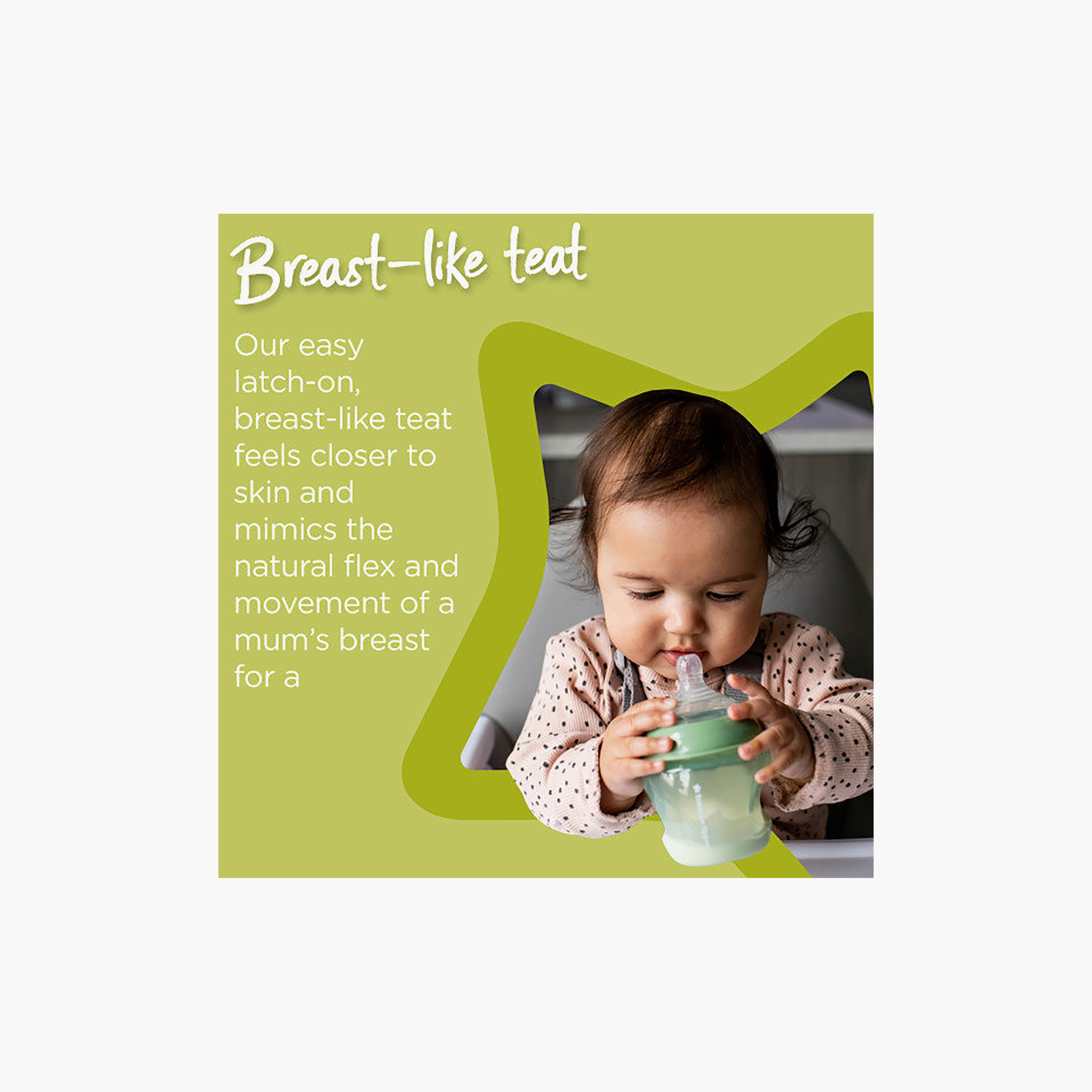 كوب "كلوسر تو نيتشر" مع حامل وحلمة من تومي تيبي-baby-feeding-mealtimeessentials-image-2