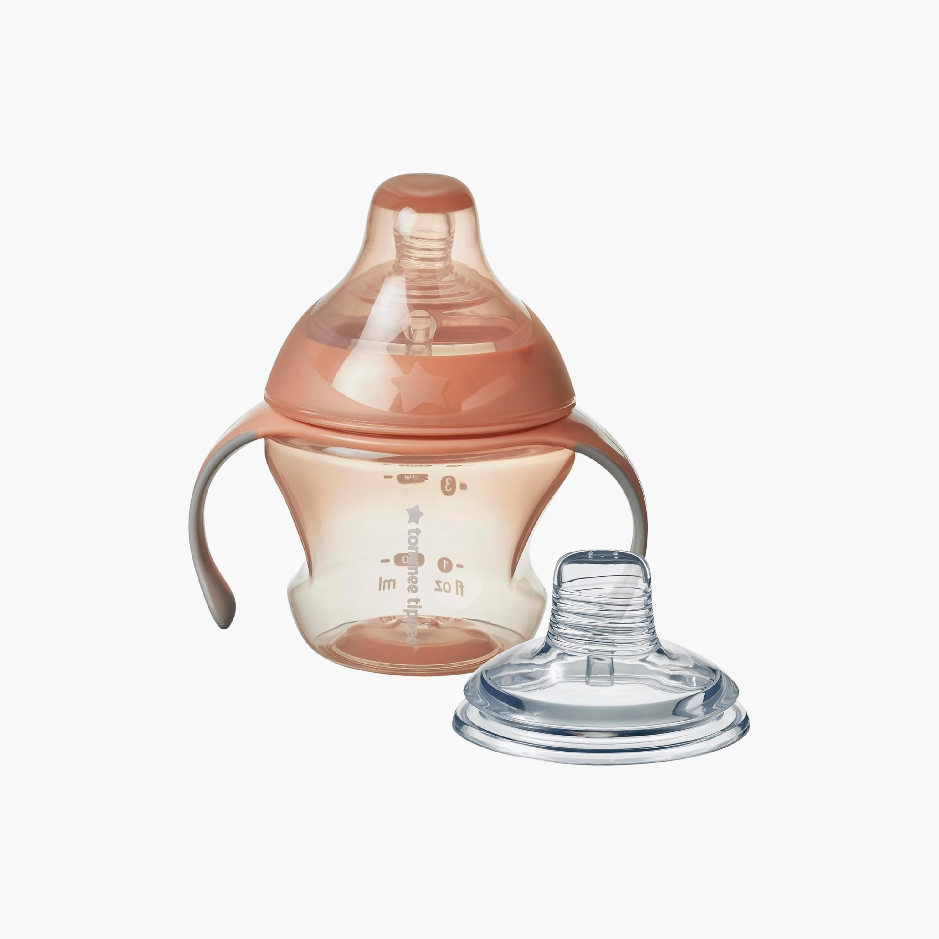 Tommee Tippee Closer To Nature Cup with Holder & Teat-baby-feeding-mealtimeessentials-image-1