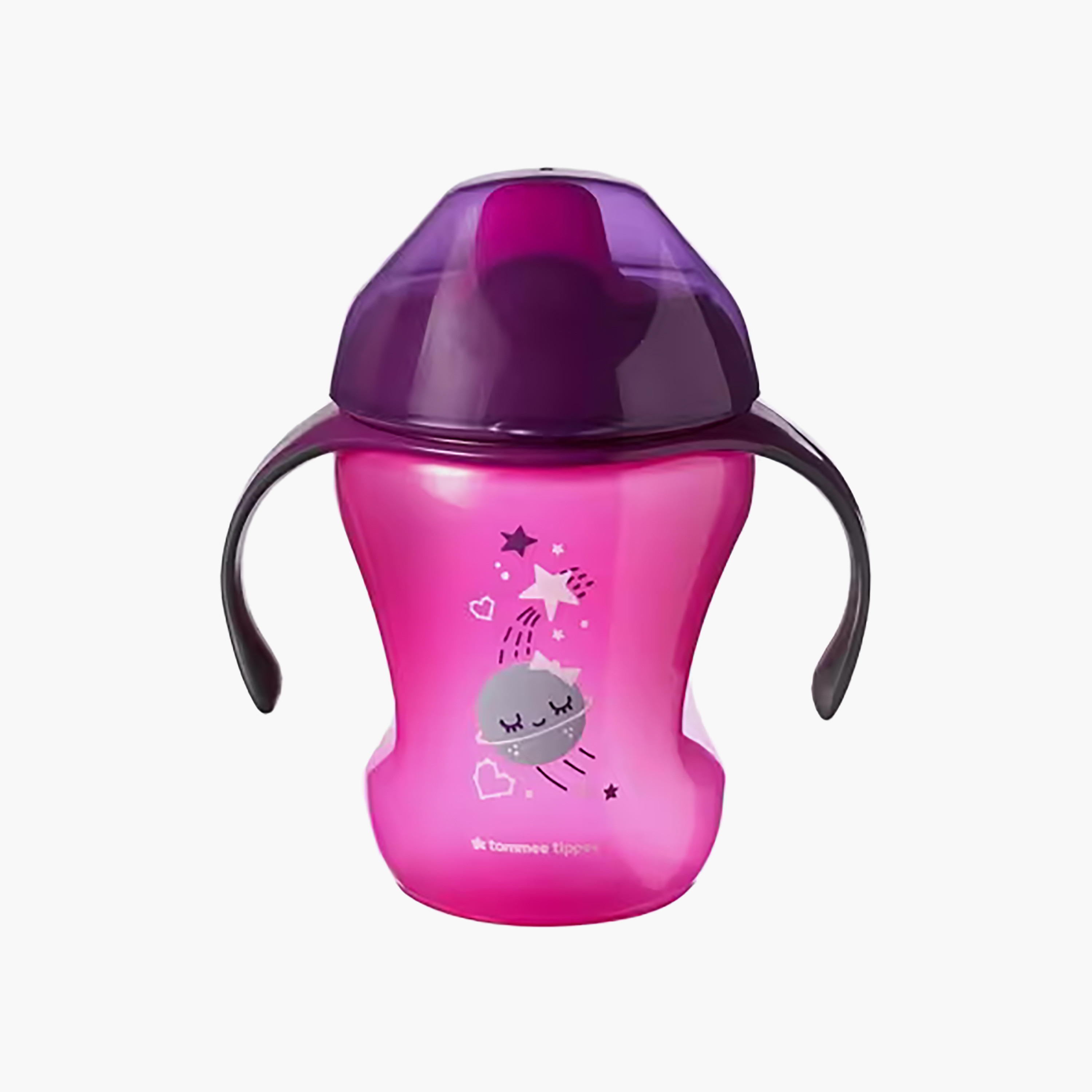 Tommee Tippee Spill Proof Sippy Trainer Cup with Handle - 7 Months+-baby-feeding-mealtimeessentials-image-1