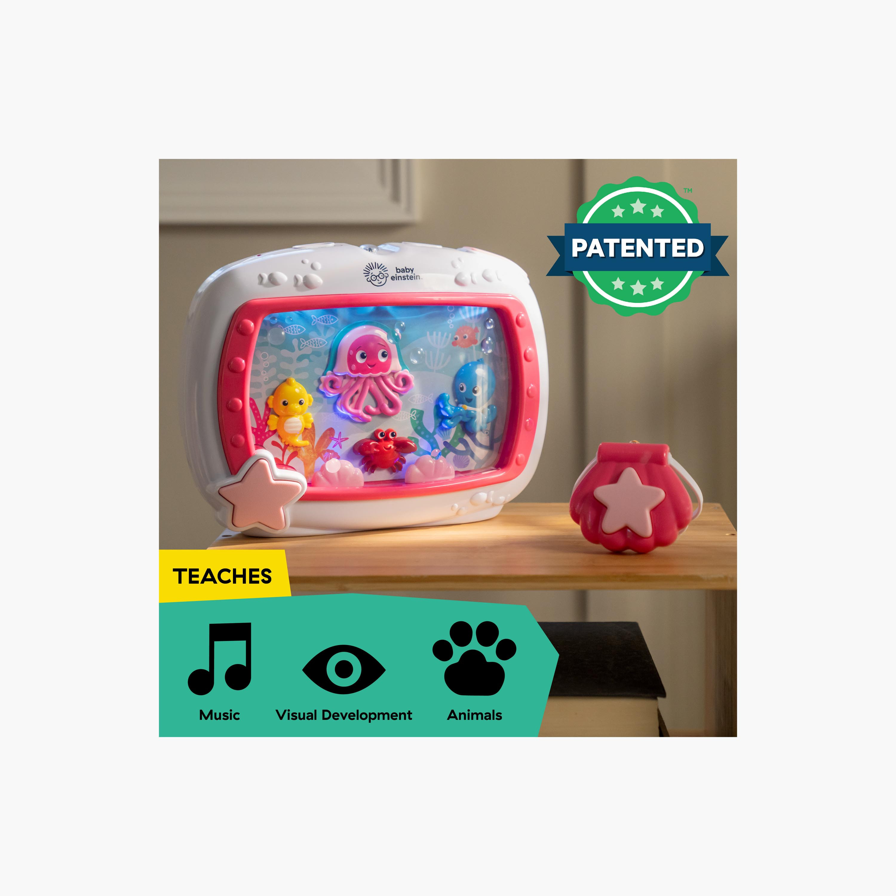 Baby Einstein Soother Crib Toy with Light Effect-baby-nursery-furniture-cribsandbeds-cribaccessories-image-2